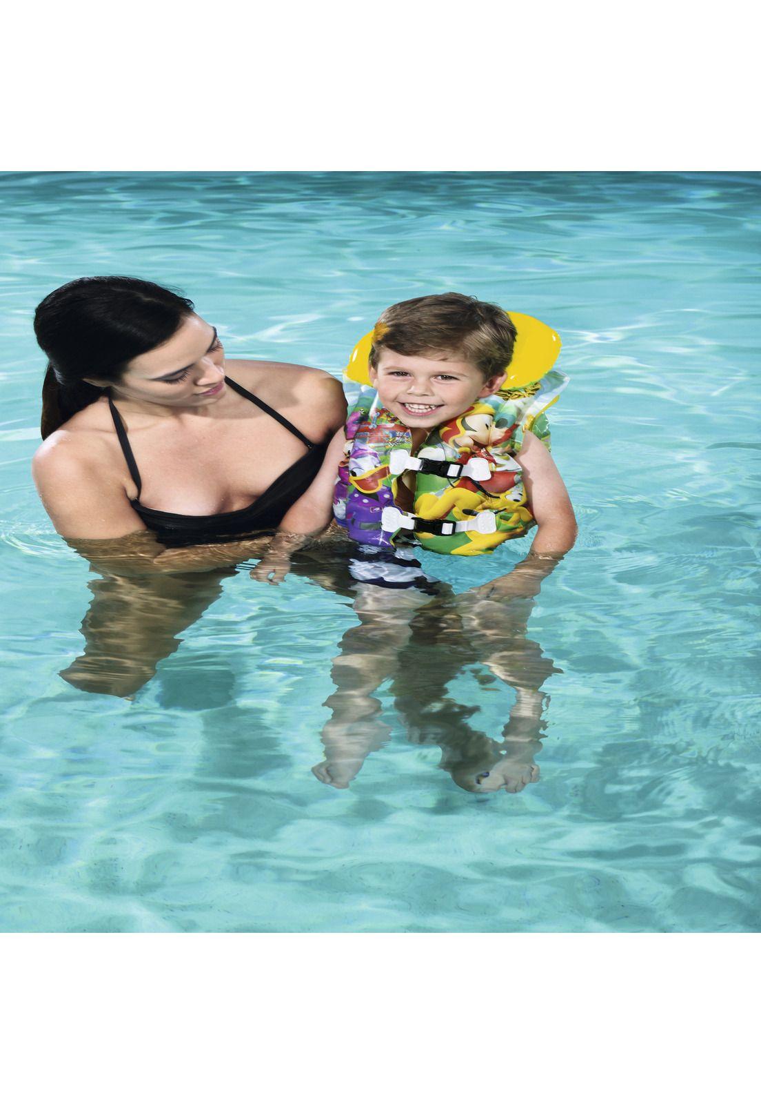 Chaleco Salvavidas Inflable Mickey 3-6 Años-7