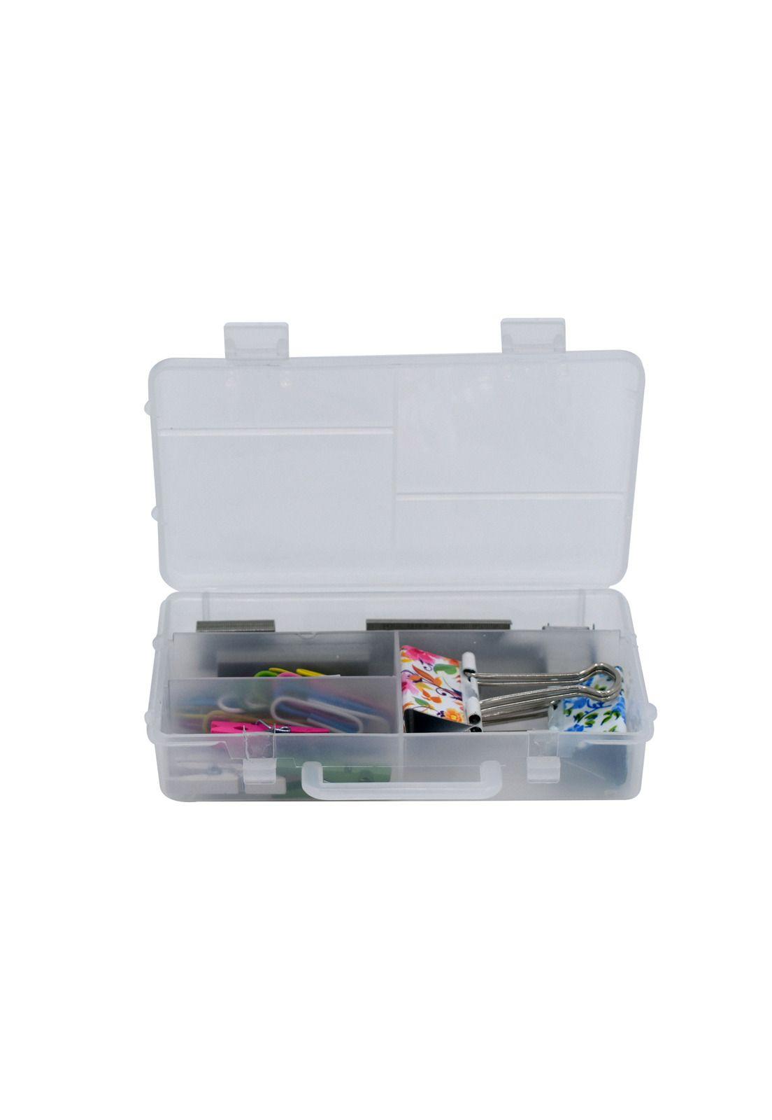 Caja Organizadora Transparente 12x7.3x2.8 Cms San Bernardo-1