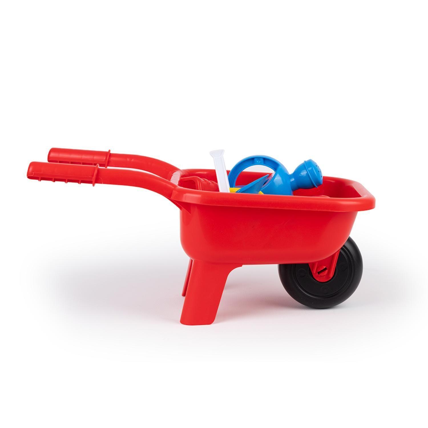 Set Baldes Playa para Niños Carretilla + 5 accesorios Dolu-4