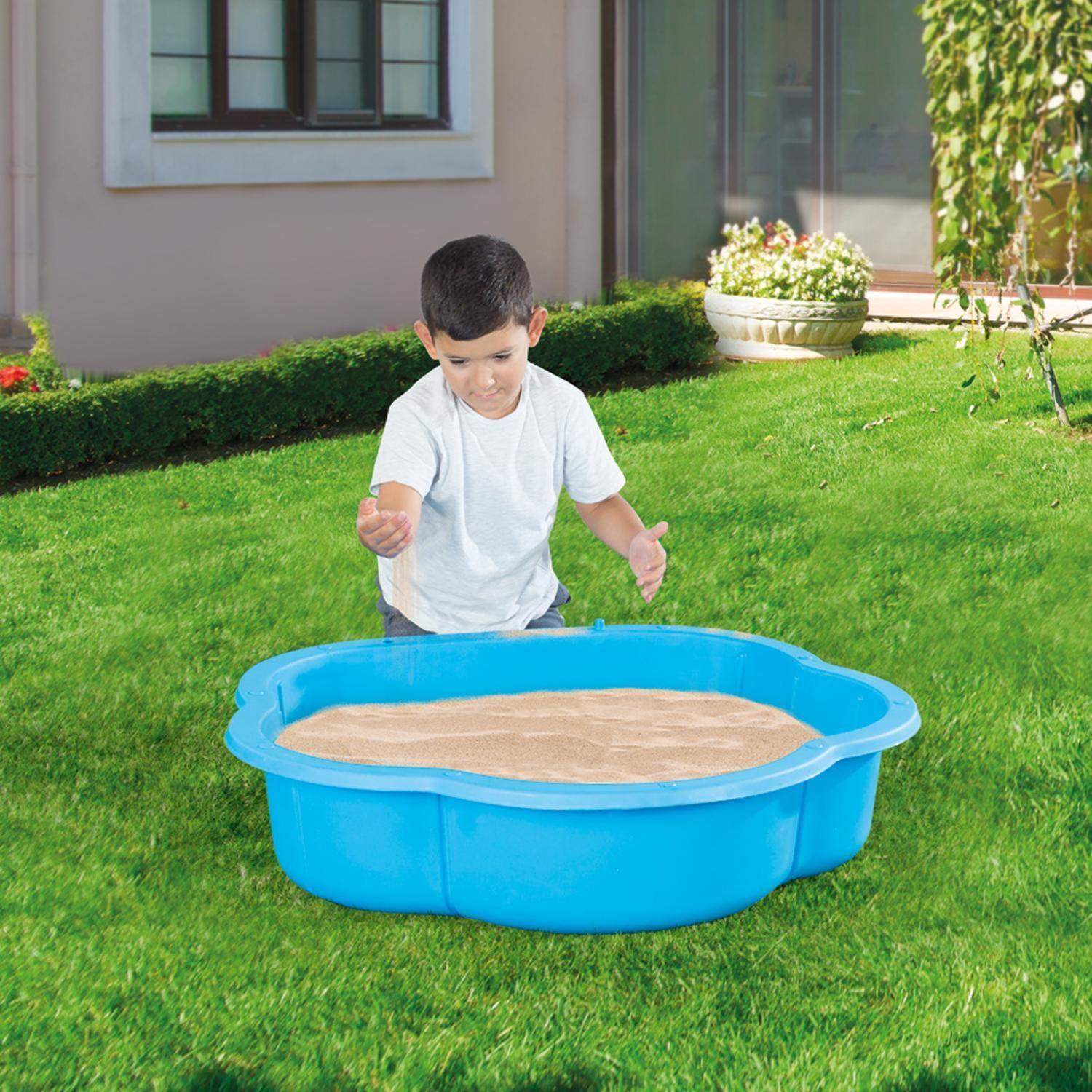 Arenero para niños azul 20x88x78,5cm Dolu-2