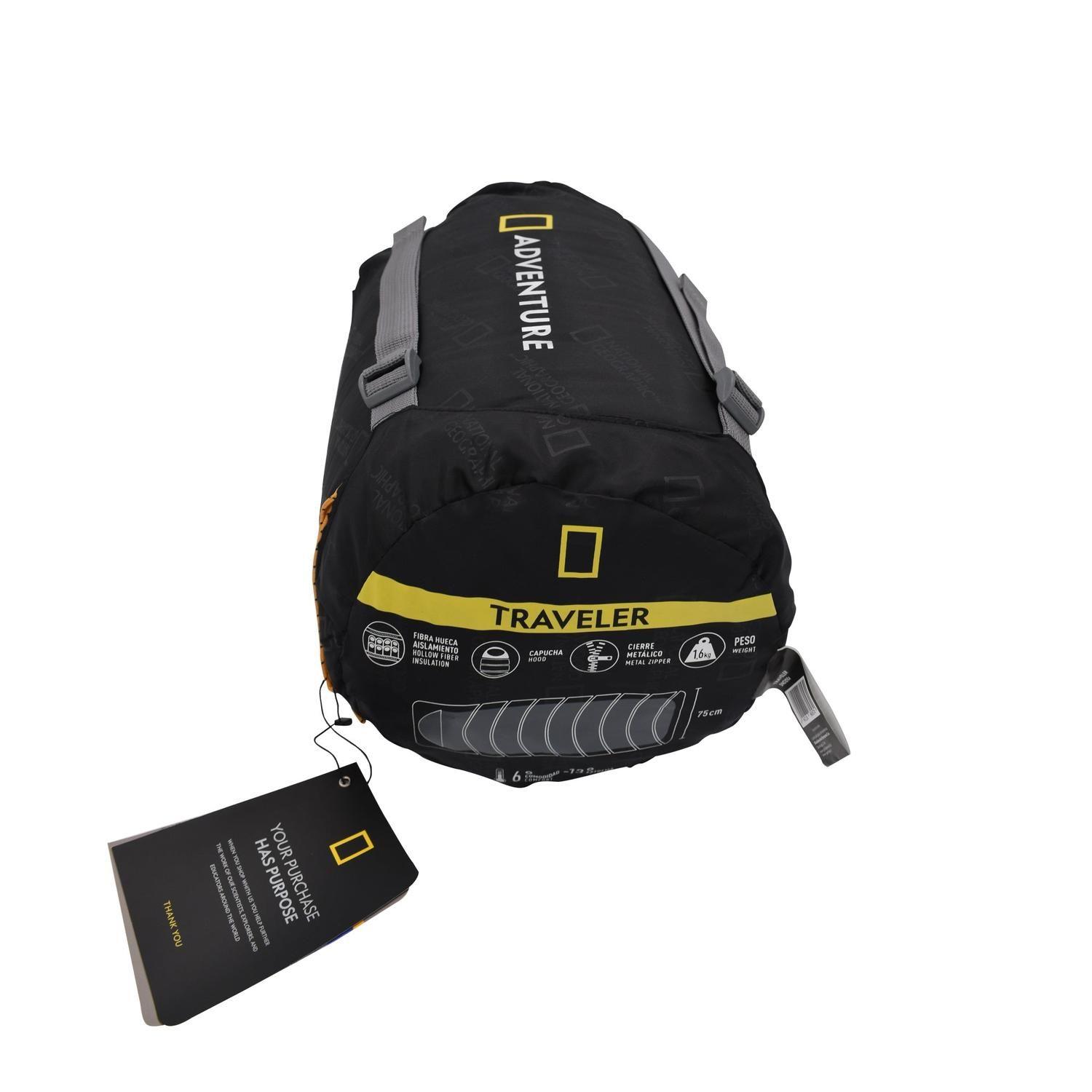 Saco De Dormir Traveler -5°C Verde National Geographic-2