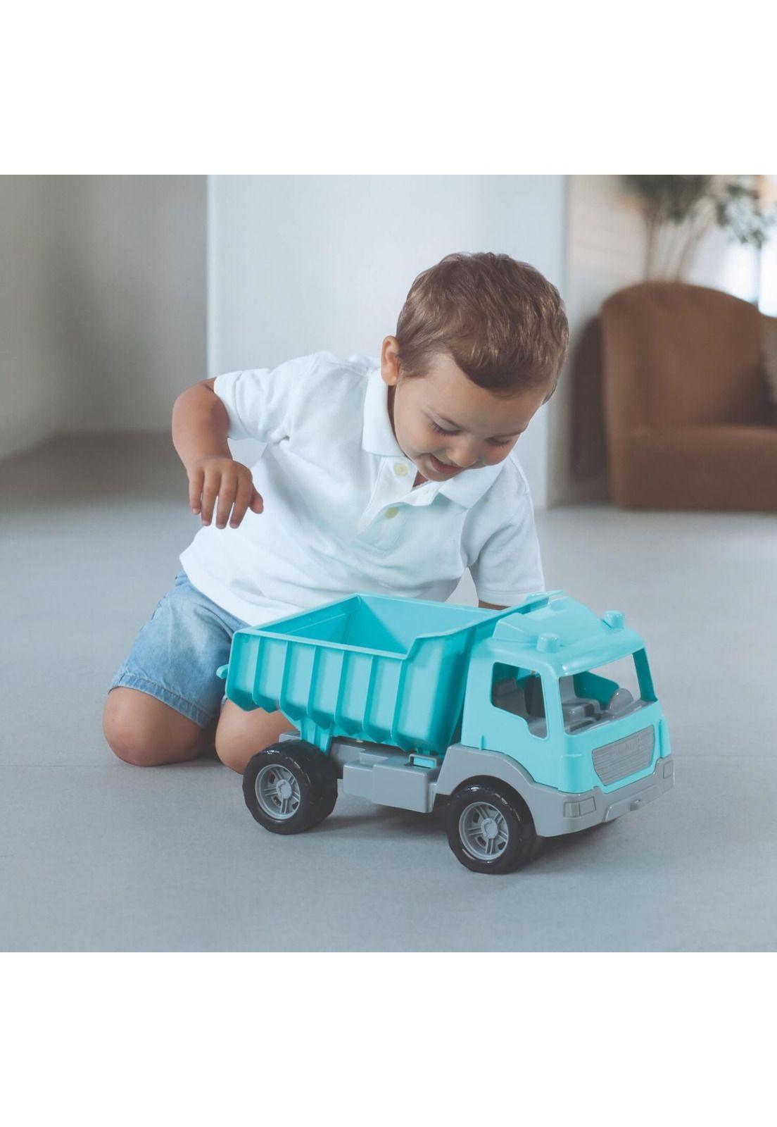 Camión Tolva Azul 38x21x19 Cms Fisher Price-1