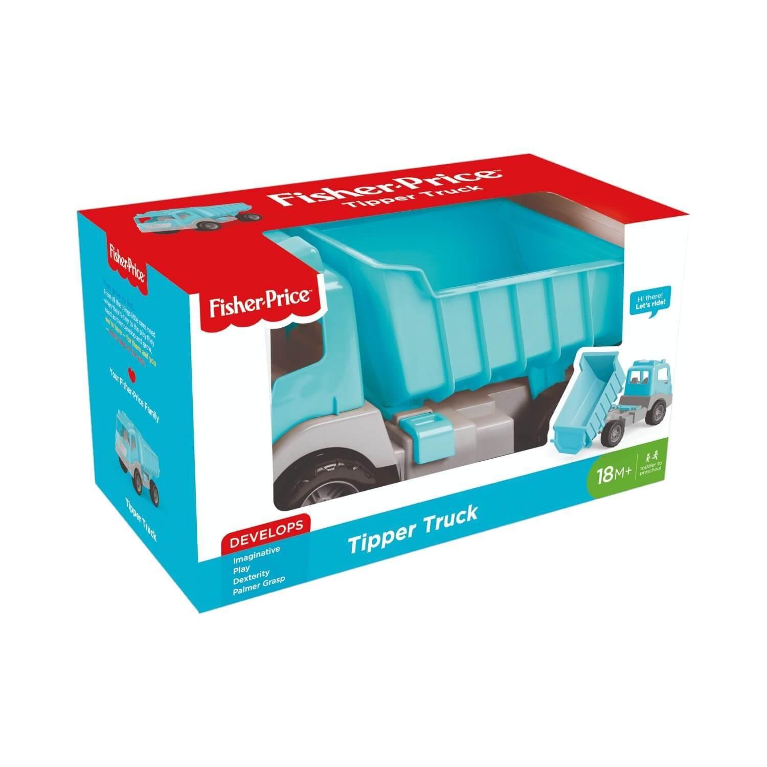 Camión Tolva Azul 38x21x19 Cms Fisher Price-3