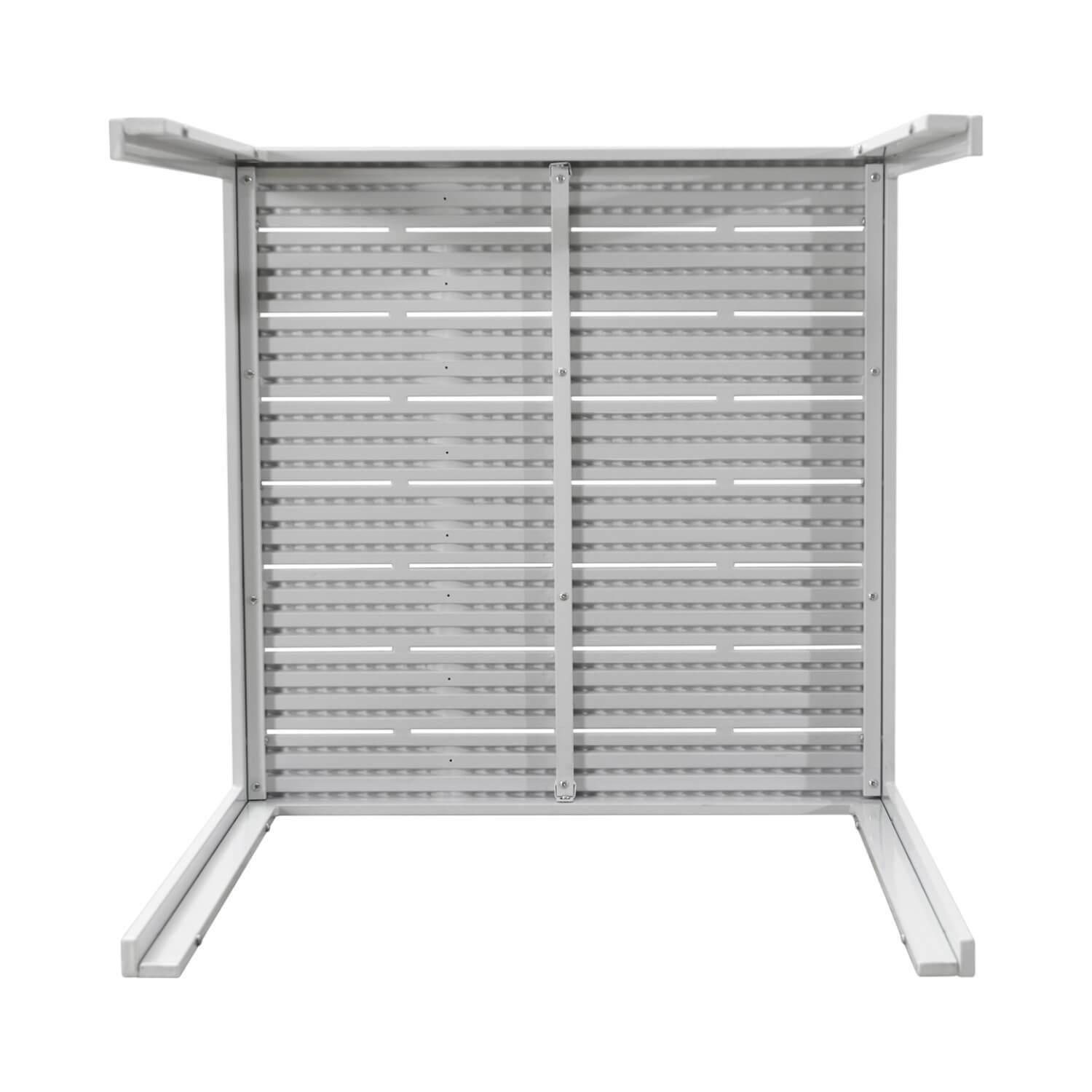 Mesa Terraza Polywood Impermeable 78X78cm Blanca Northwest-3