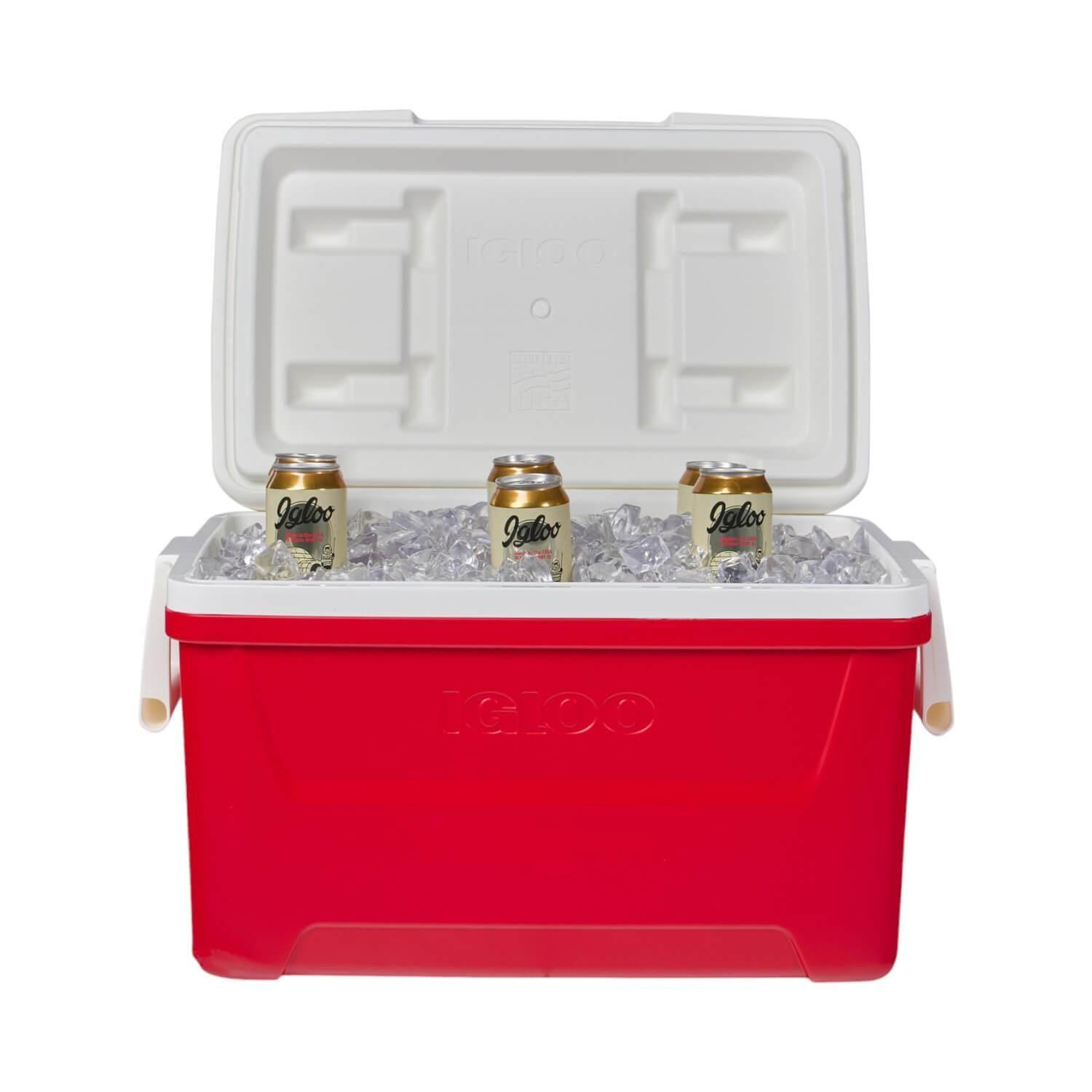Cooler Nevera Hielera Laguna Rojo 45 Litros Igloo-8