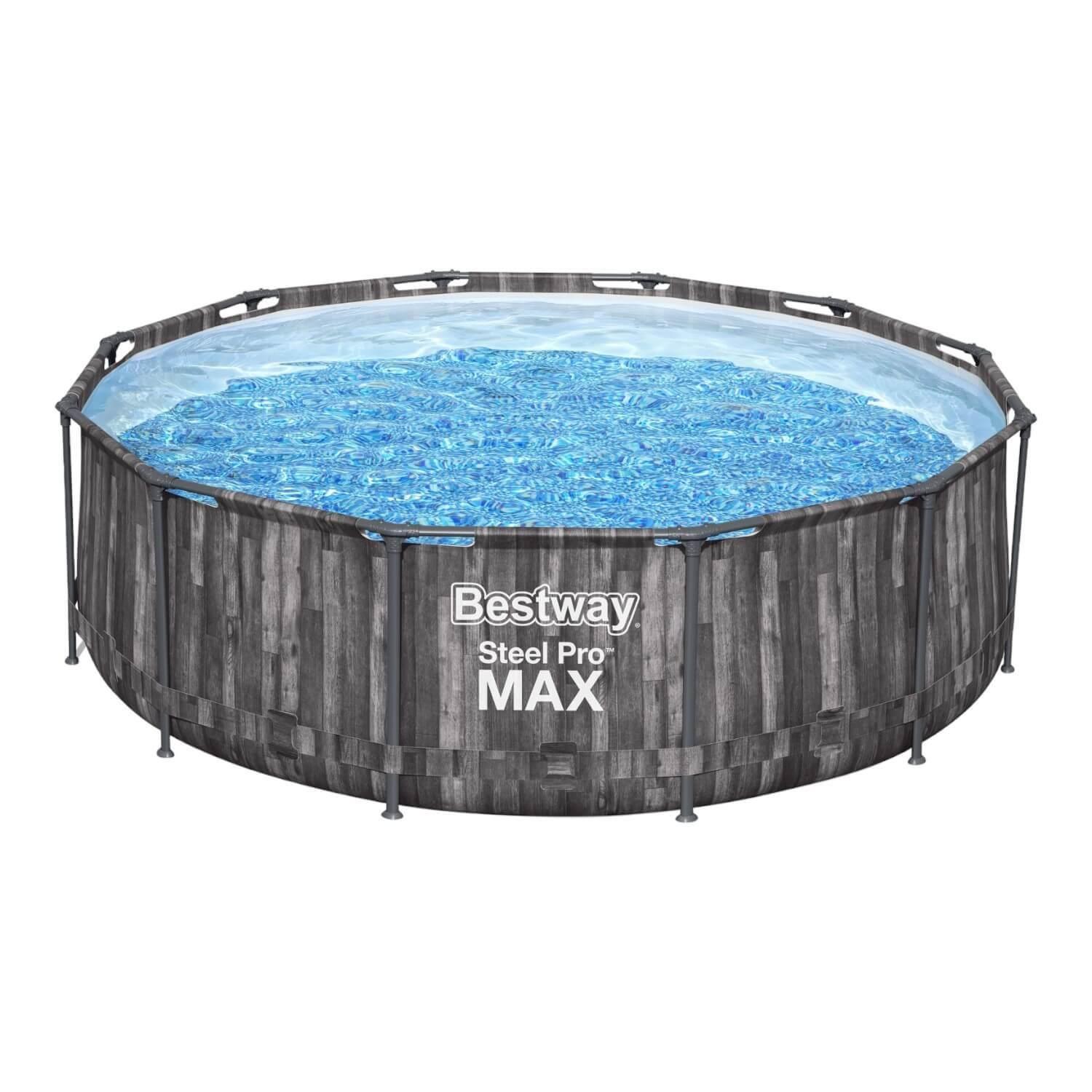 Piscina Bestway Redonda Steel ProMax Filtro+Acces 3.66X1.00M-4