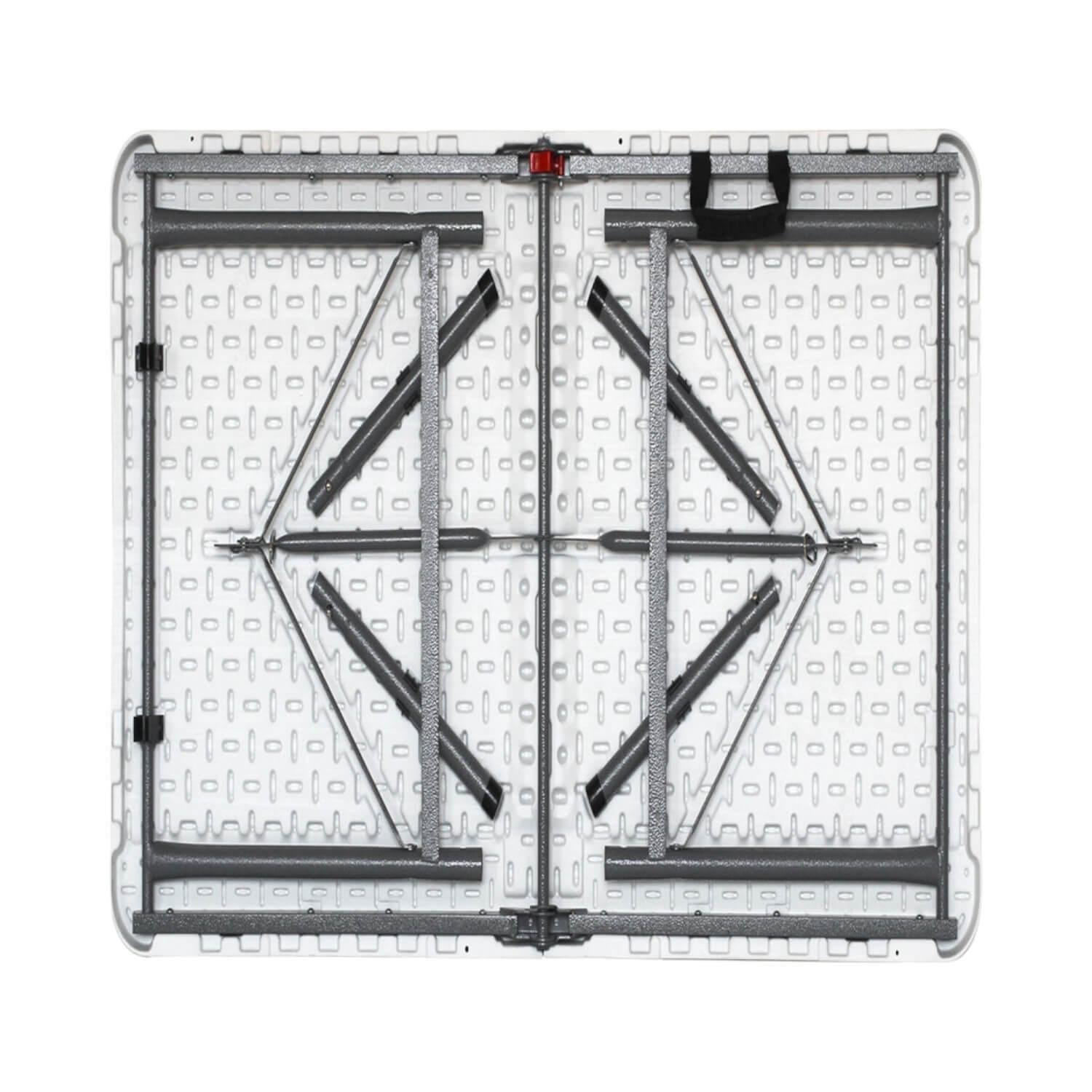 Mesa Plegable 122X60X74cm Blanca Northwest-2