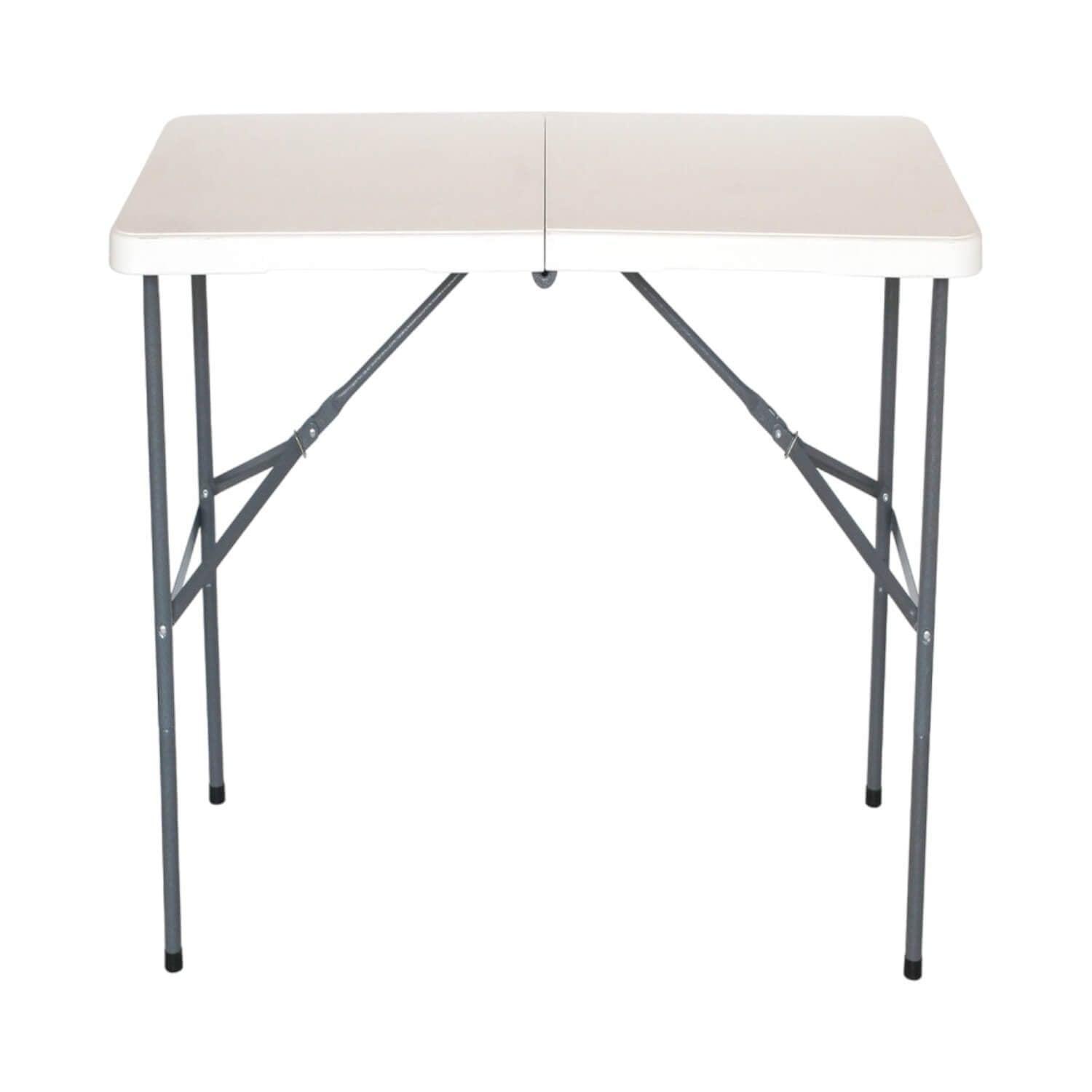 Mesa Plegable 122X60X74cm Blanca Northwest-3