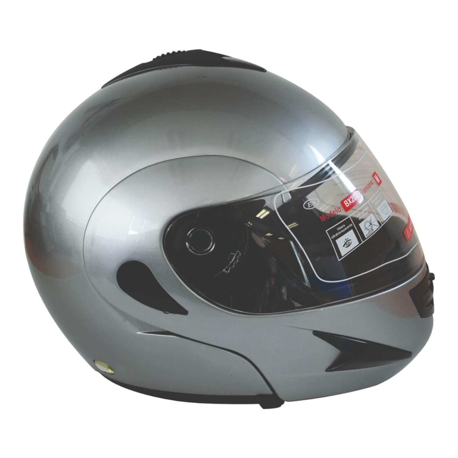 Casco Full Face Bx200 Talla M Stone Grey Certificado Bex-2