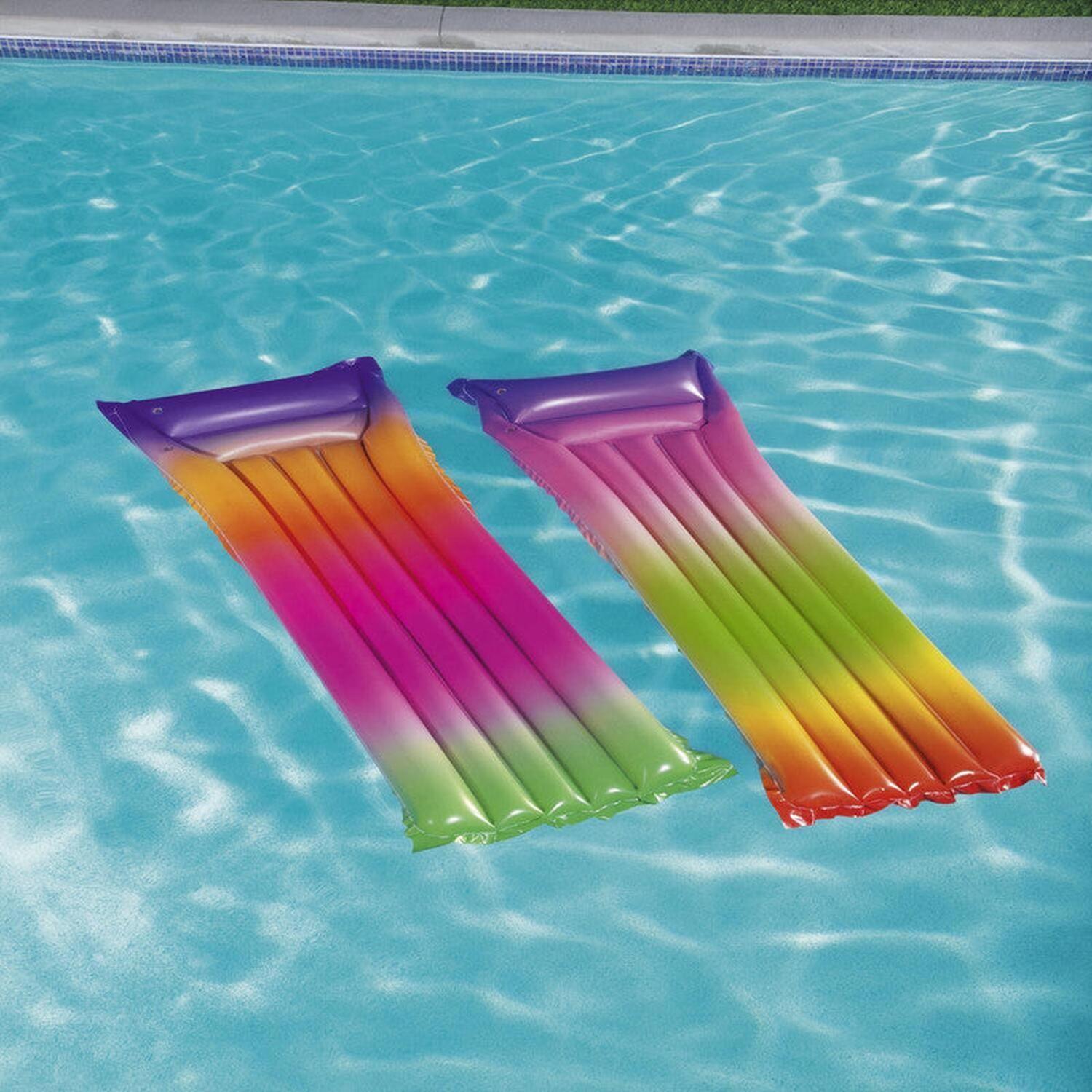 Flotador Reposera Inflable para piscina 170x54Cm Bestway-5