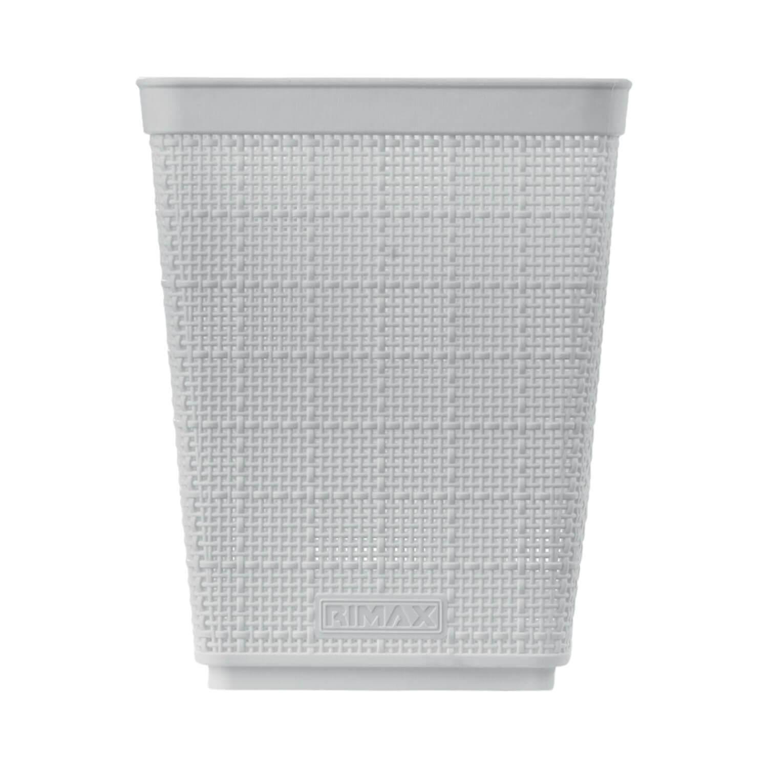 Papelero textura Gris 6 Lts Figue Rimax-3
