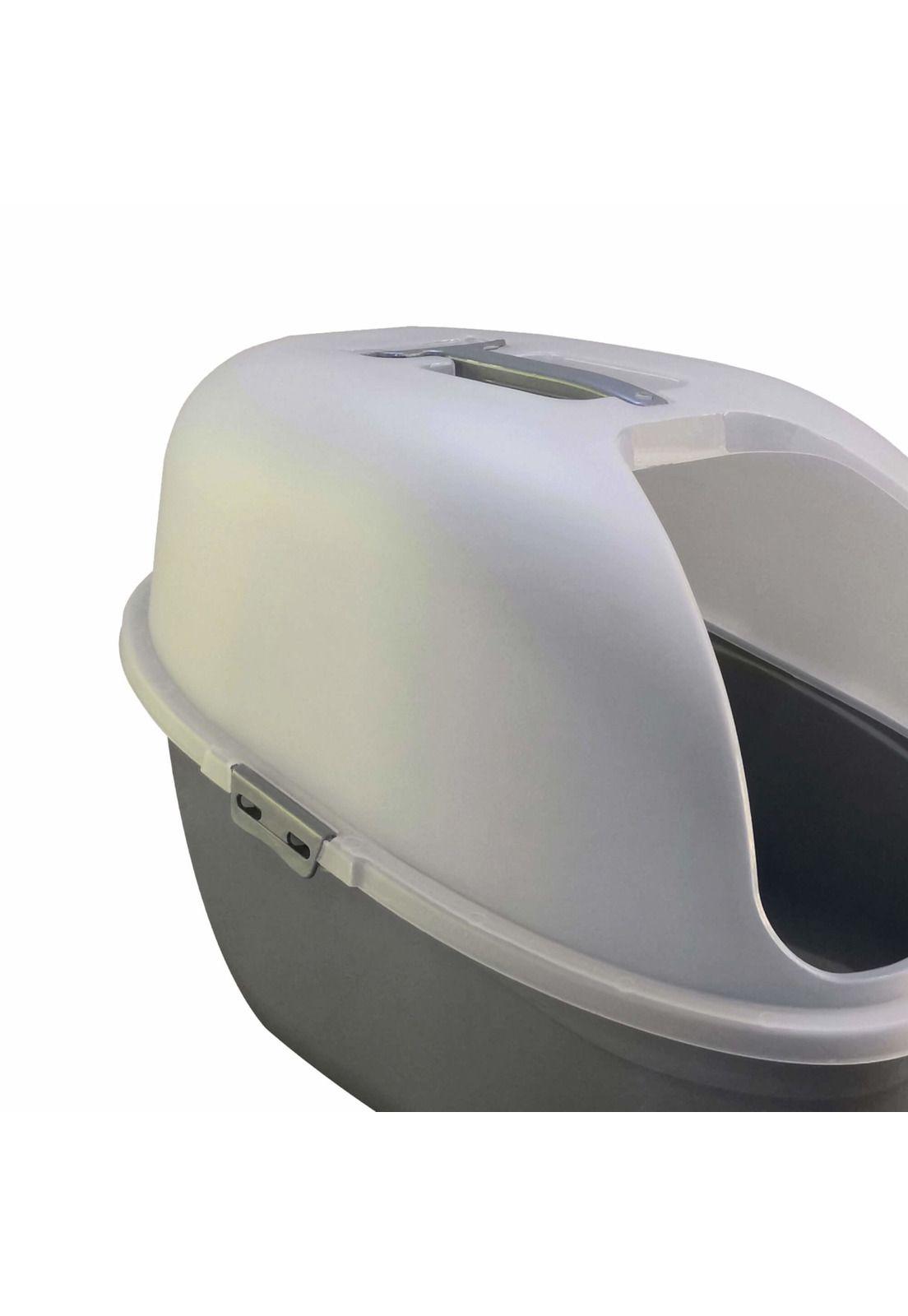 Arenero De Gato Con Pala Gris 61x41.5x41 Cms Coolpets-3