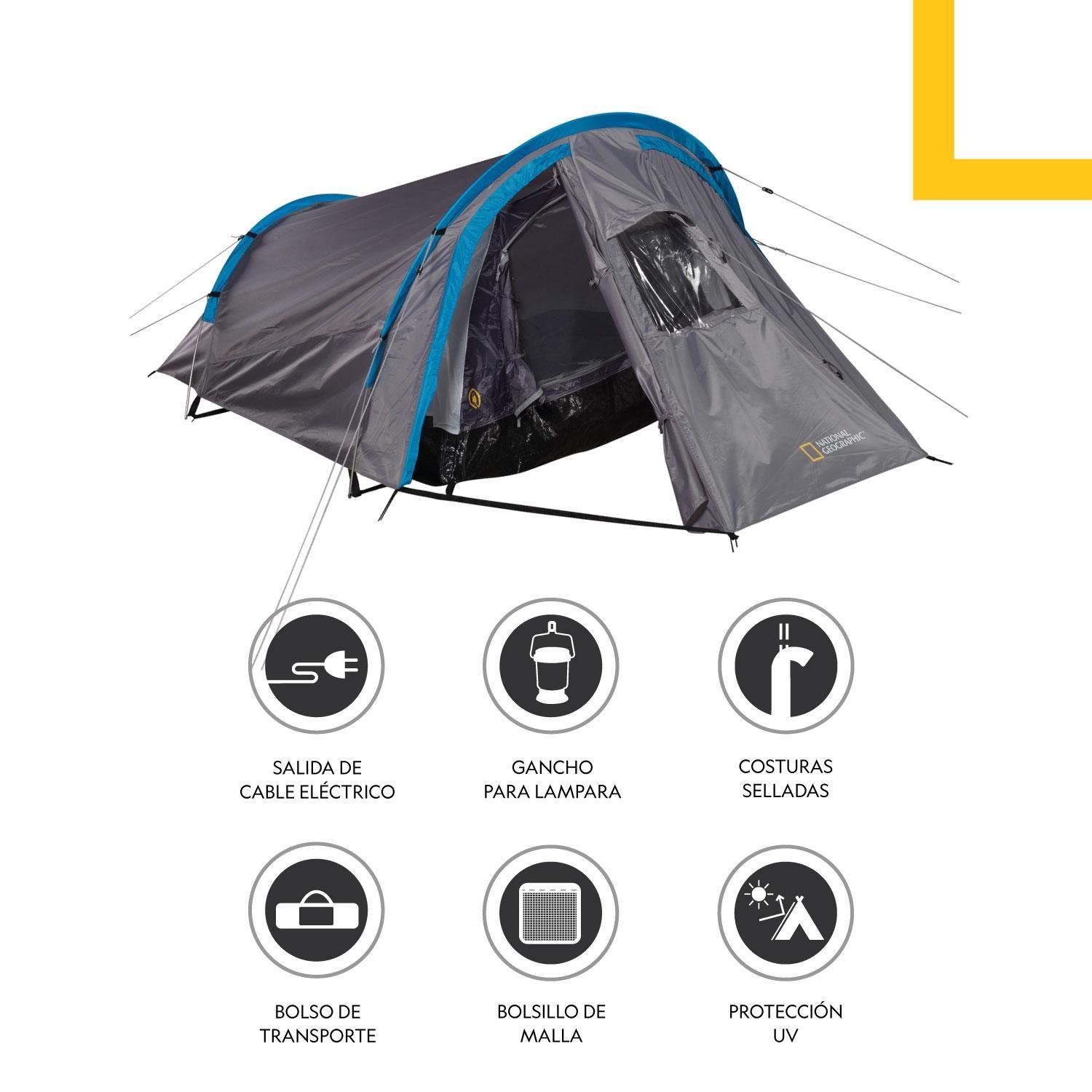 Carpa Camping 2 Personas New Calgary National Geographic-5
