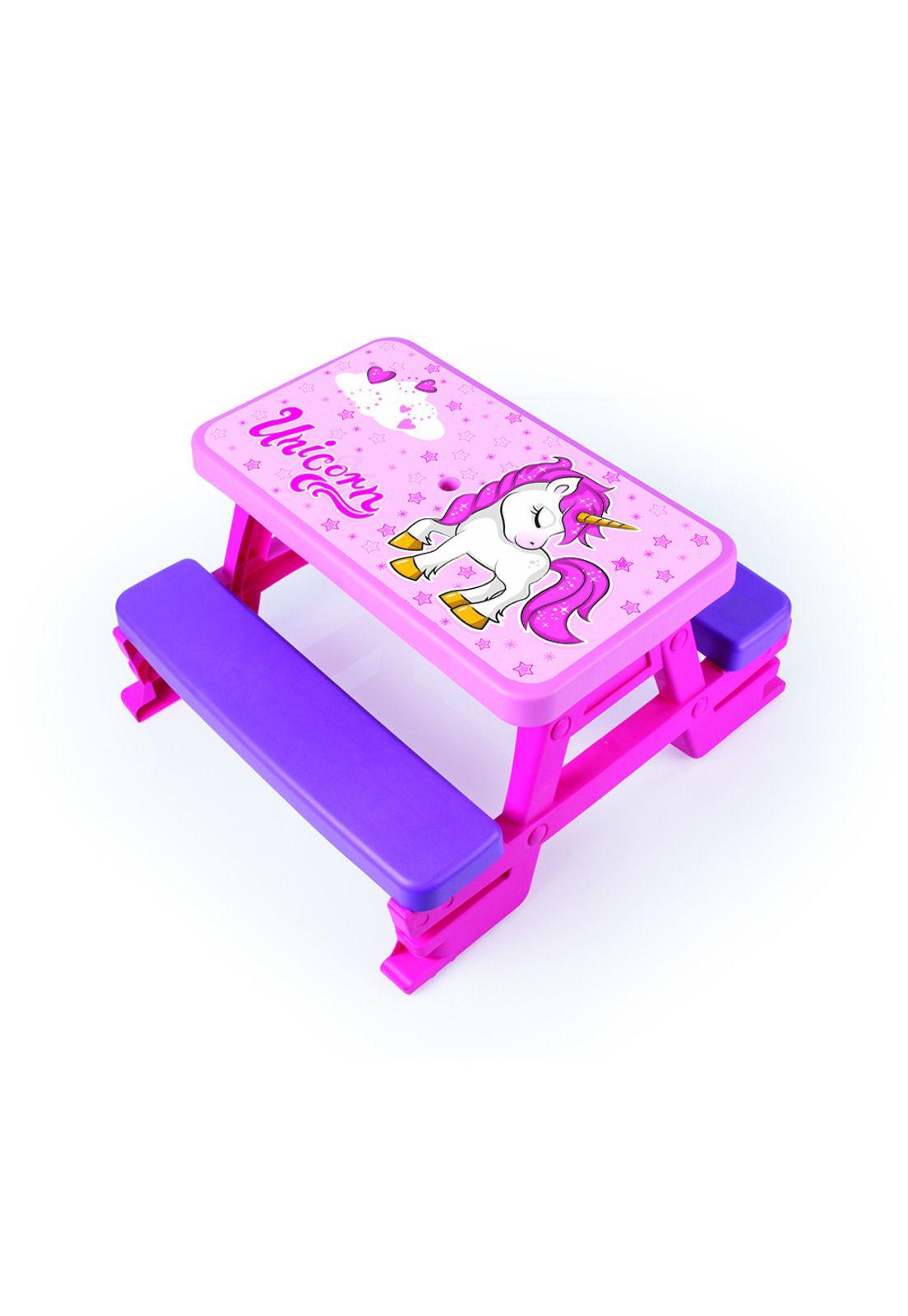 Mesa De Picnic Unicornios Para Niños Dolu-1