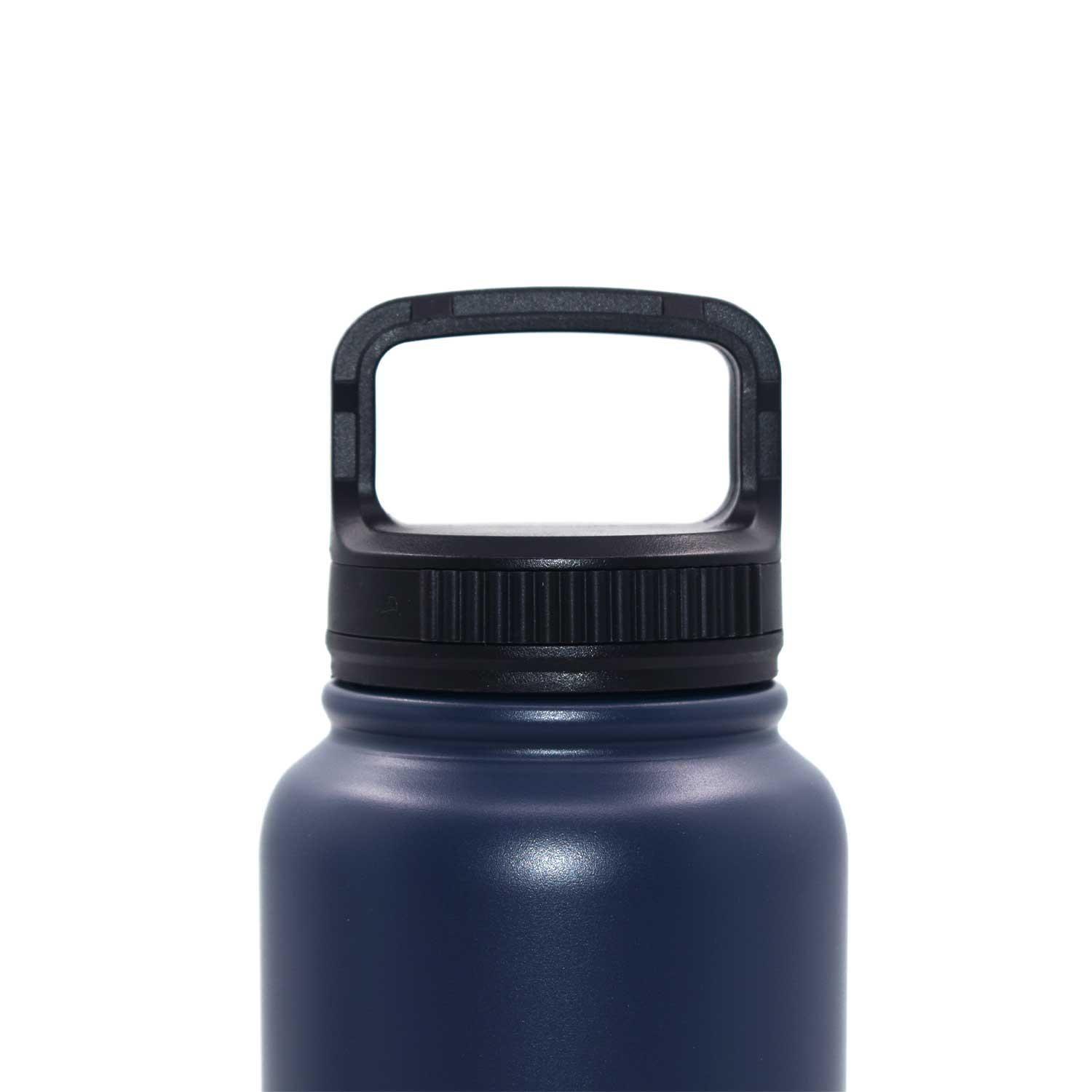 Botella Metálica Térmica Boca Ancha 960ml Azul-2