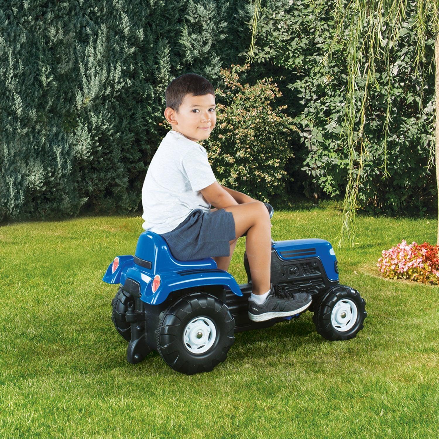 Tractor Con Pedales Azul 81x45x52 Cms Dolu-4