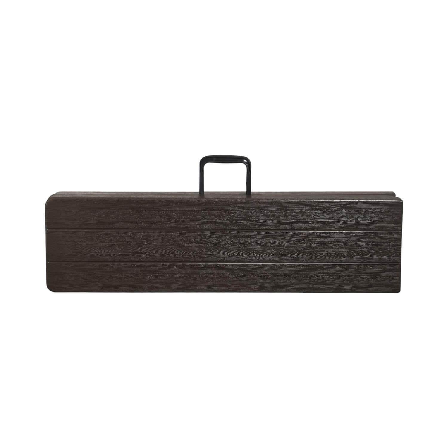Banca Plegable 180 Cms Café Northwest-2
