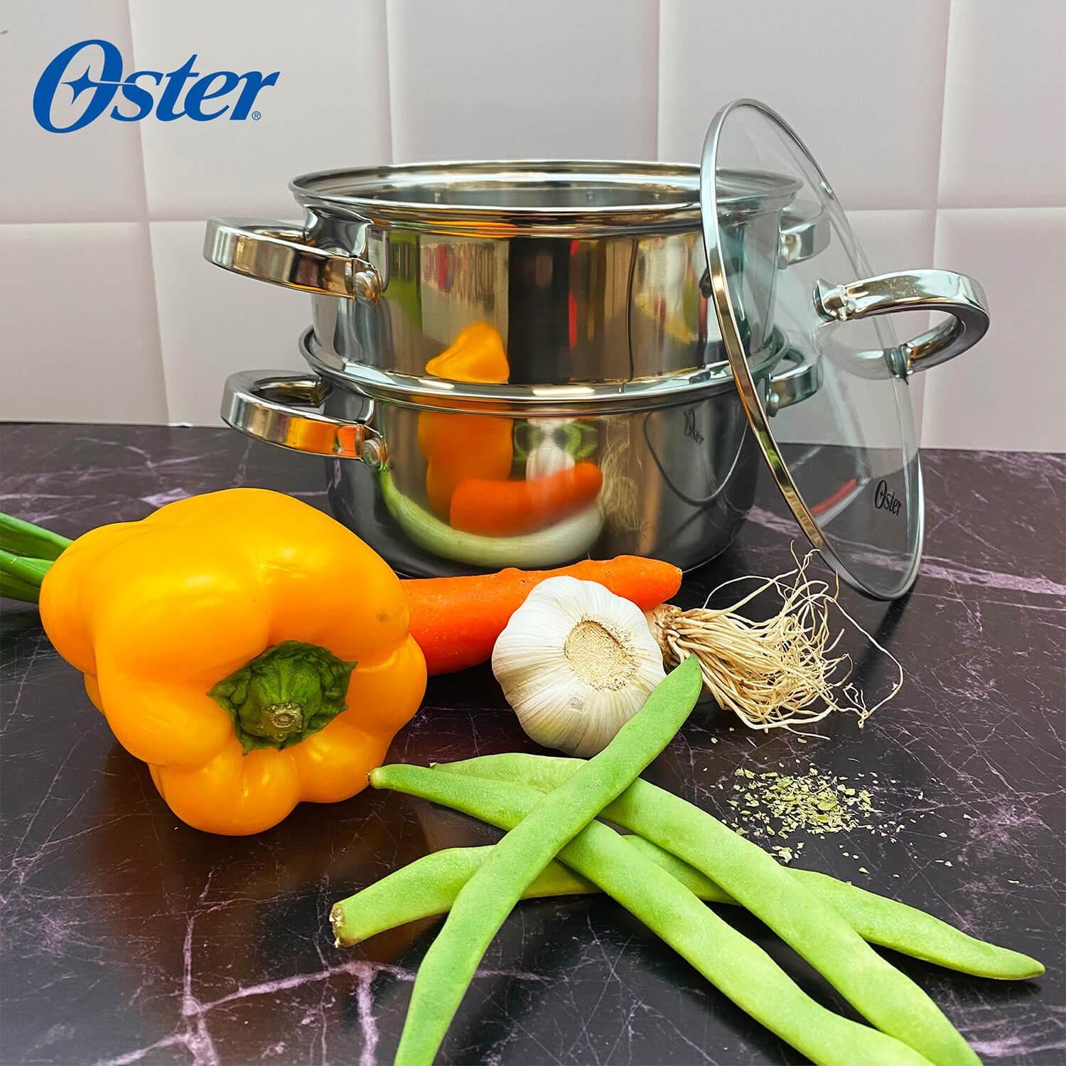 Vaporera acero inoxidable 2,8 L Sangerfield Oster-7