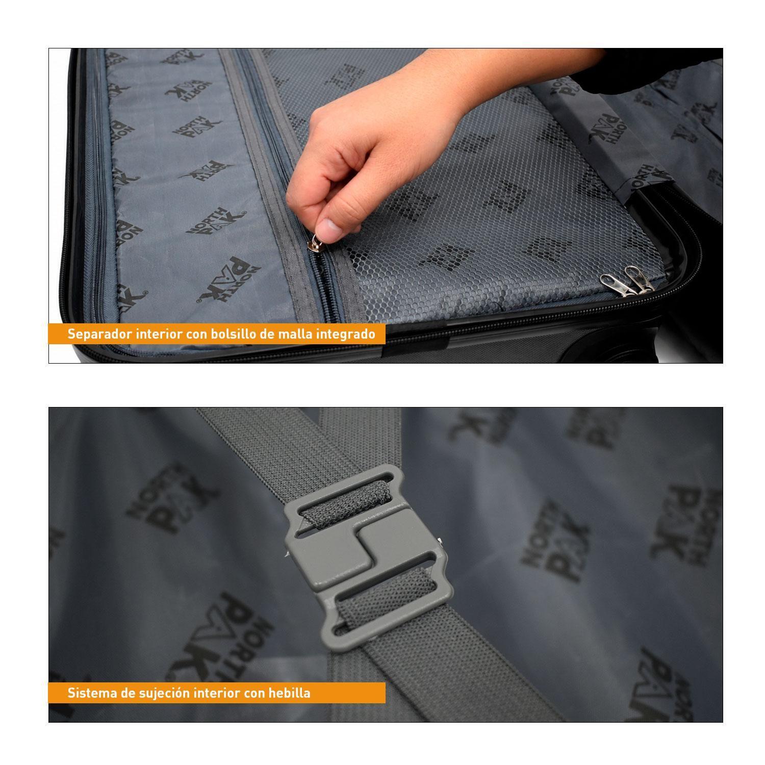 Maleta Northpak Viaje Cabina Equipaje Mano 20" 36L Azul-5