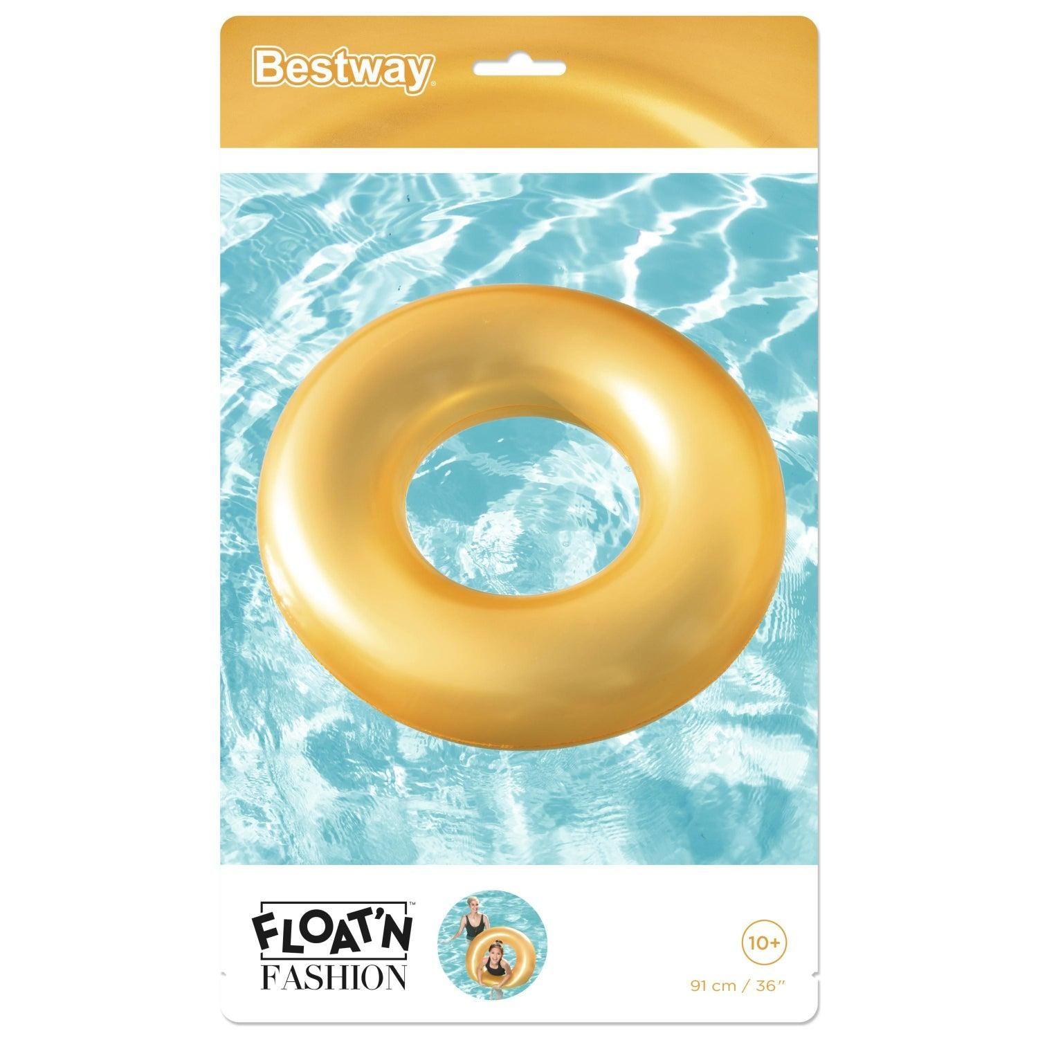 Flotador Anillo Oro 91Cm Bestway-4