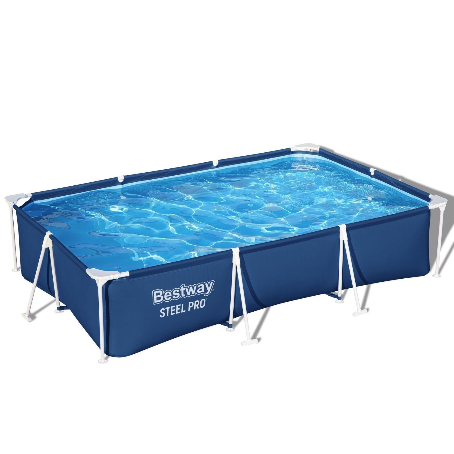 Piscina Bestway Rectangular con filtro 3.00m x 2.01m x 66cm-3