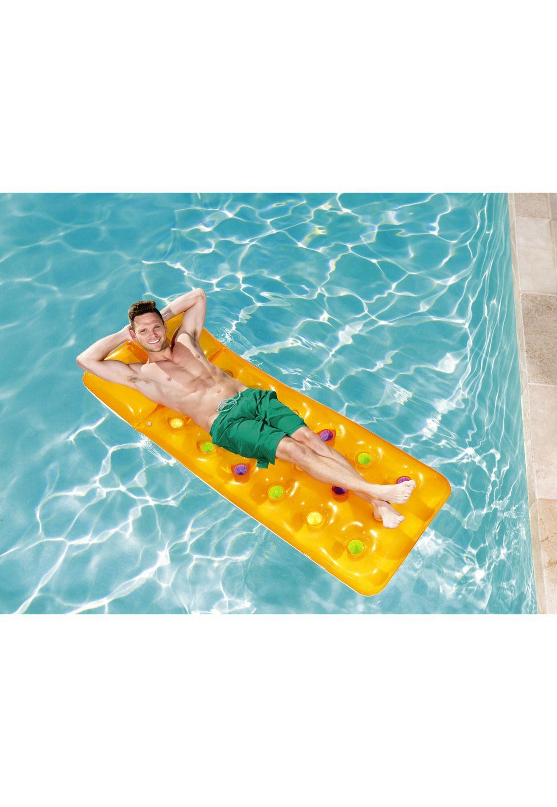 Colchoneta Inflable Fashion Con Almohada 188X71Cm Bestway-5