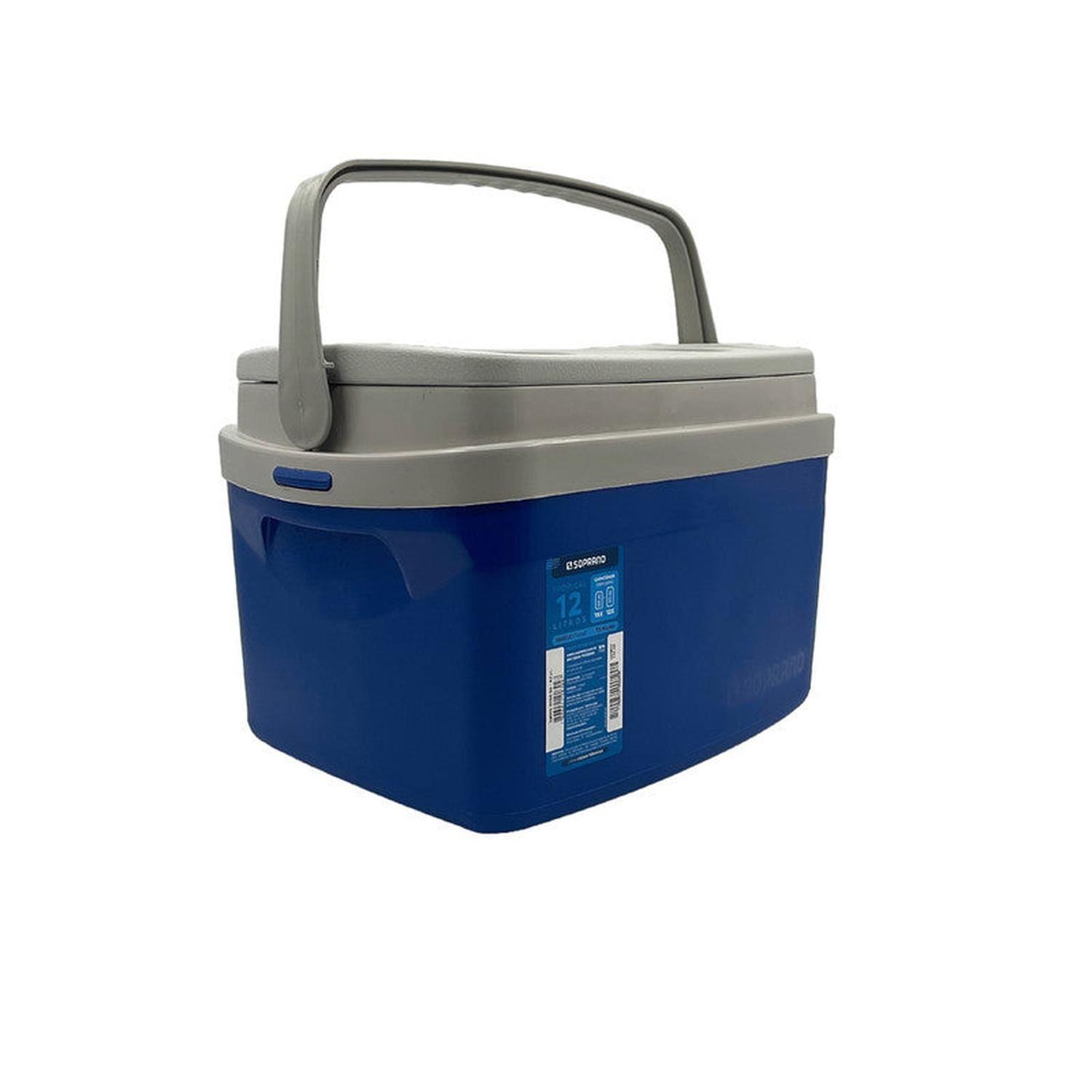 Cooler Tropical 12 Litros Con Portavasos Soprano-0