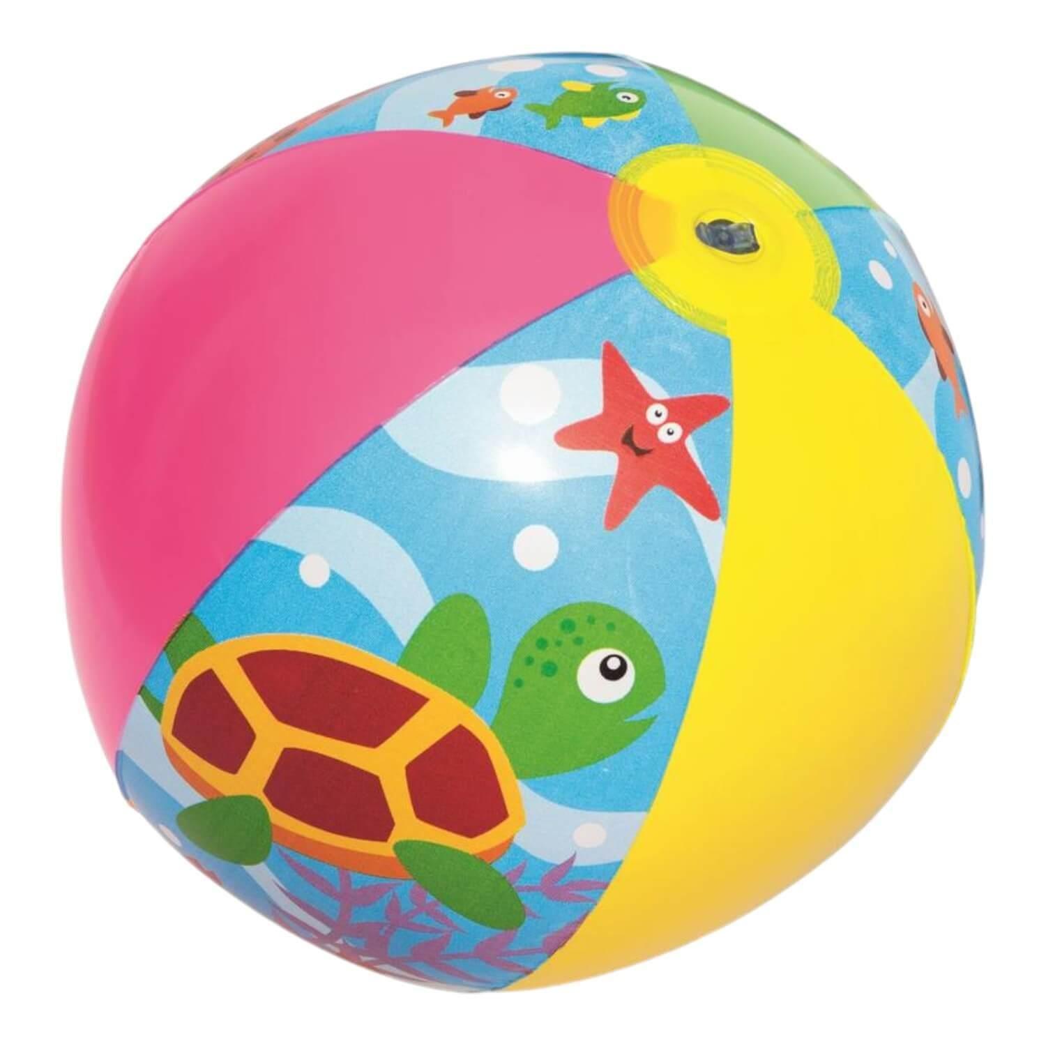 Piscina Inflable Bestway Con Aro Y Pelota Inflable 122X20Cm-3