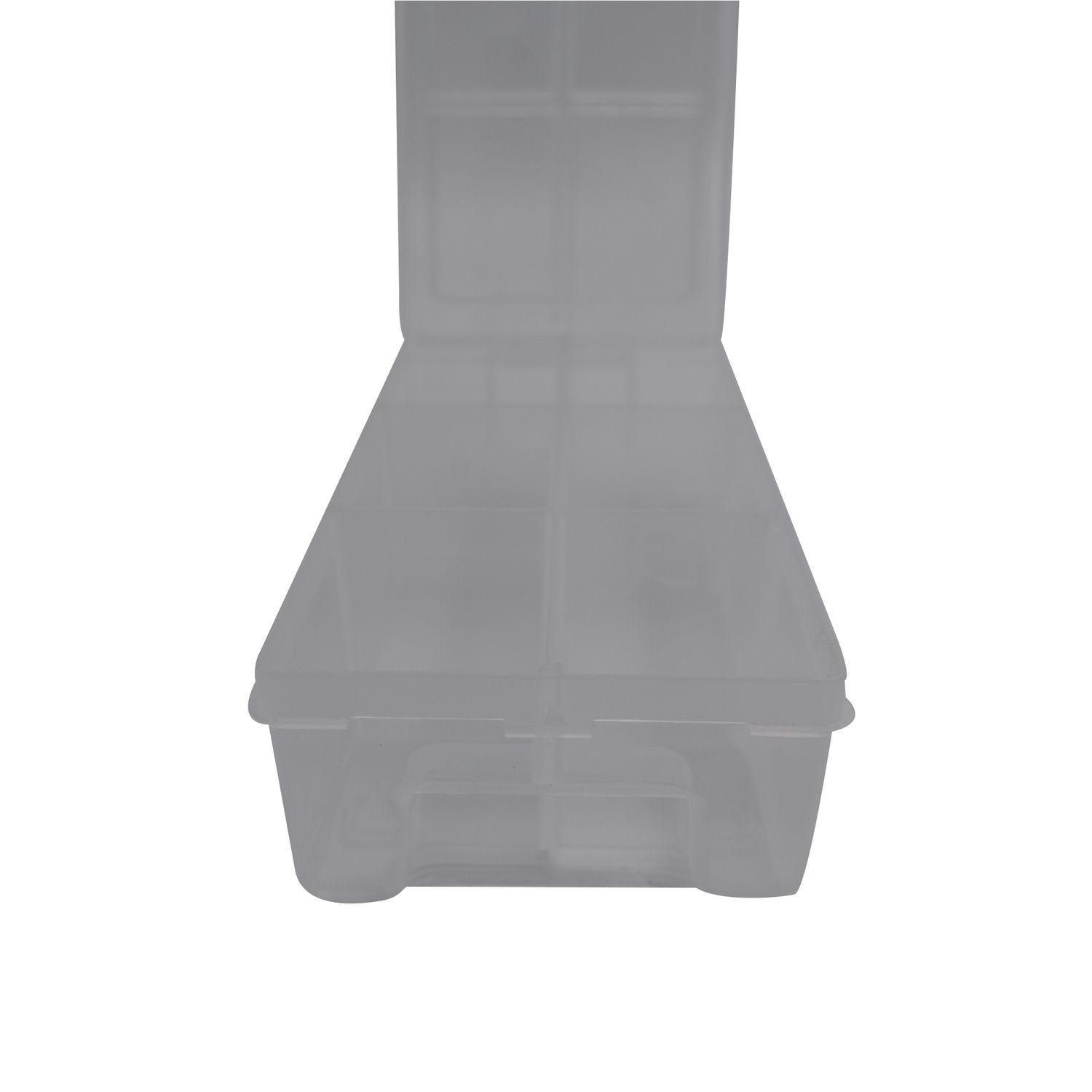Caja Organizadora Transparente 19.5x8.4x4.5 Cms San Bernardo-3