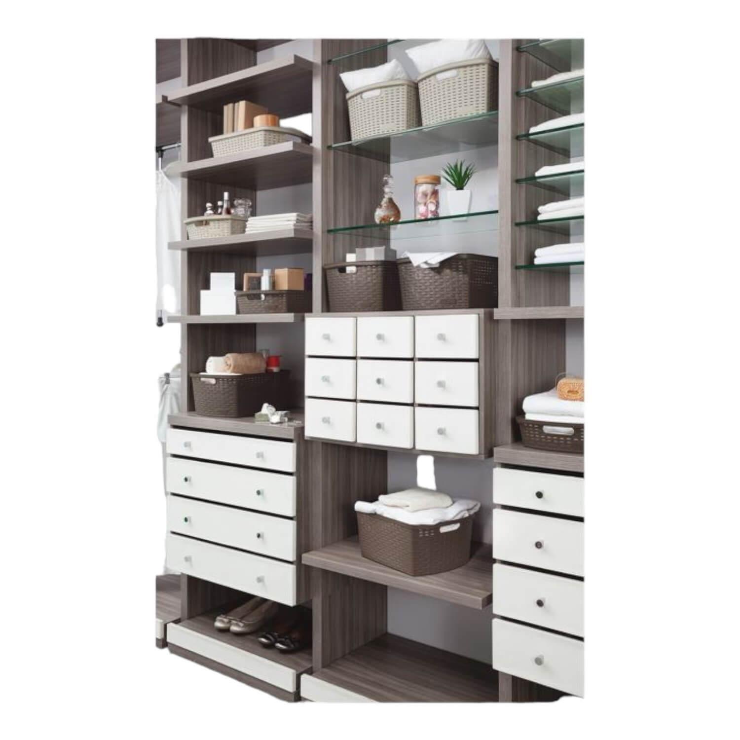 Canasta Plastica Café 25.5x18.6x10.8 cm Deco Rimax-2