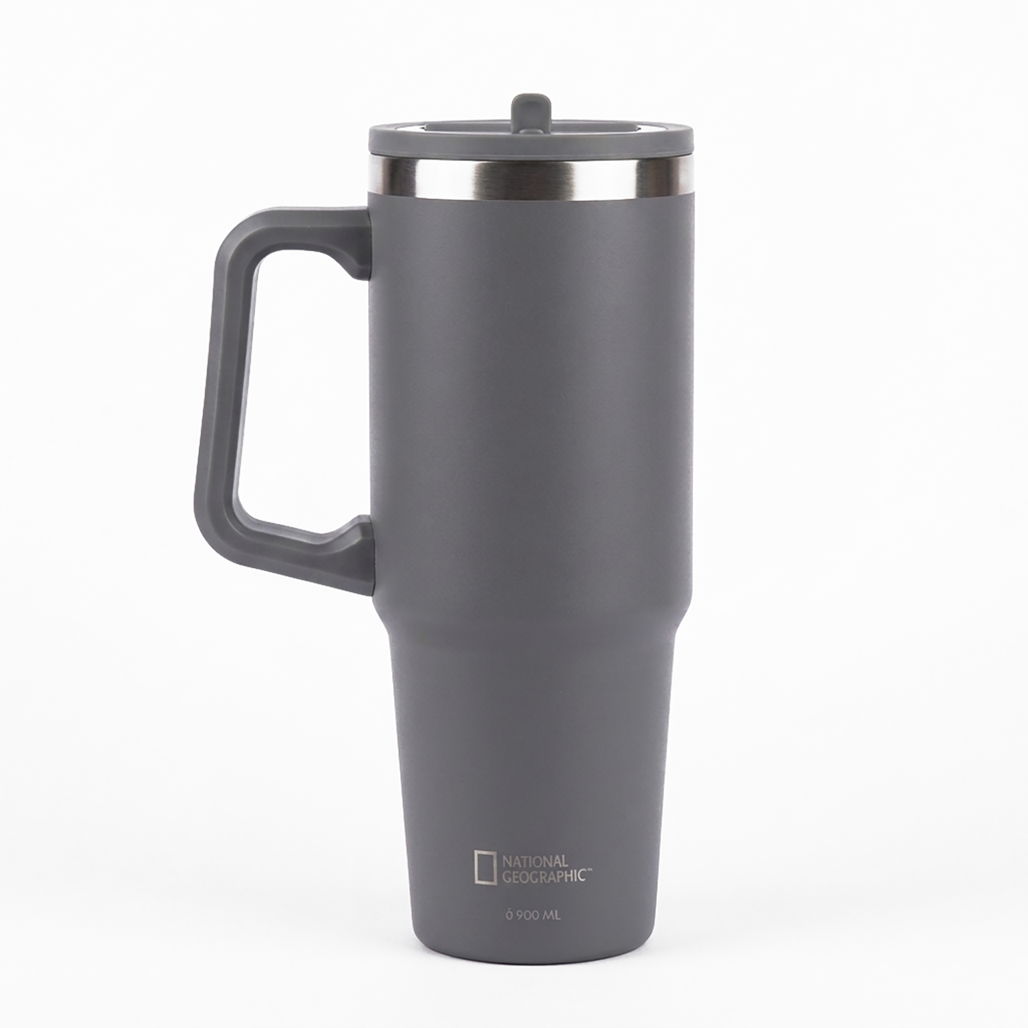 Botella Vaso Termico Mango 900ml Gris National Geographic-0