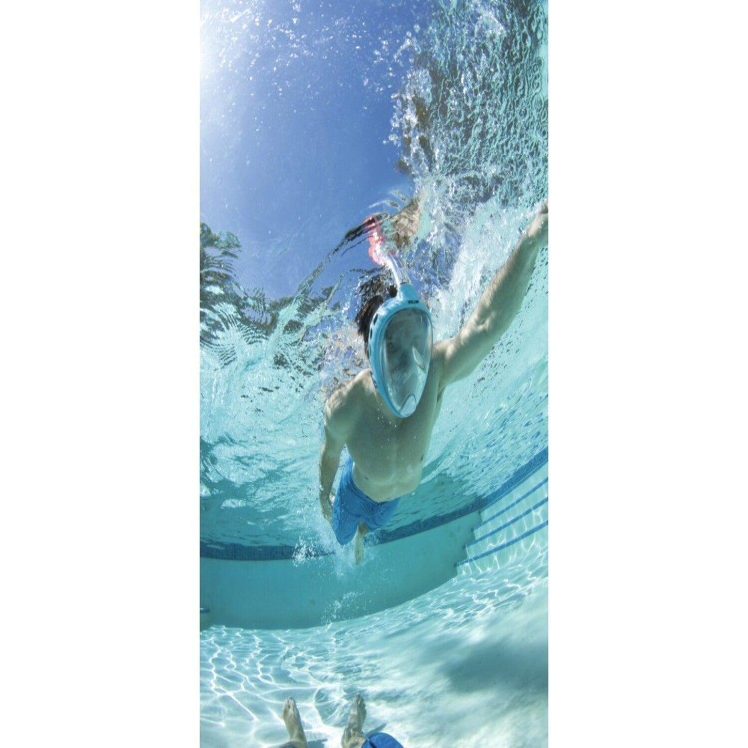 Mascara Snorkel Buceo Fácil Respiración S/M Bestway-5
