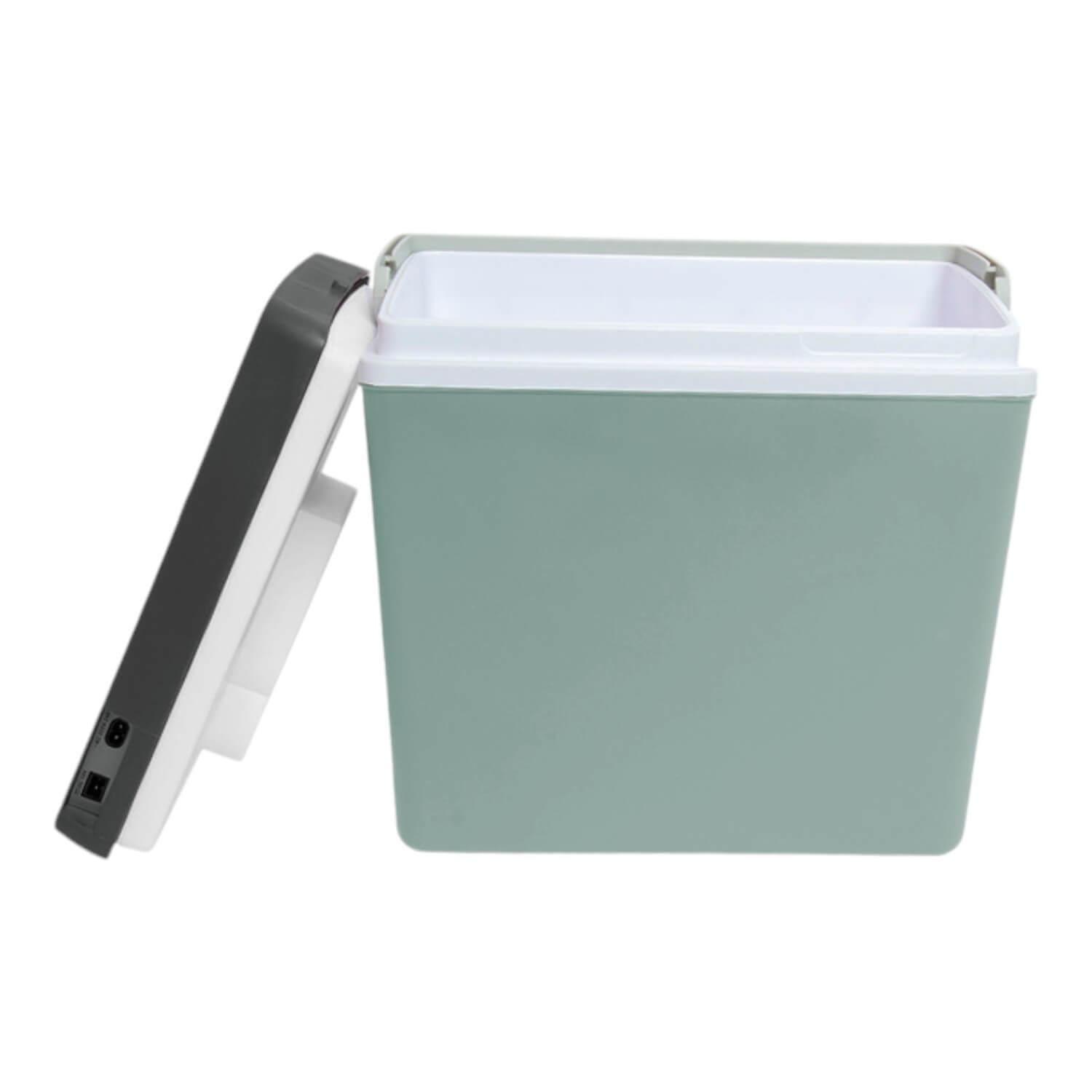 Cooler Eléctrico Verde 22L 220V/12V Enchufe para Auto y Casa-5