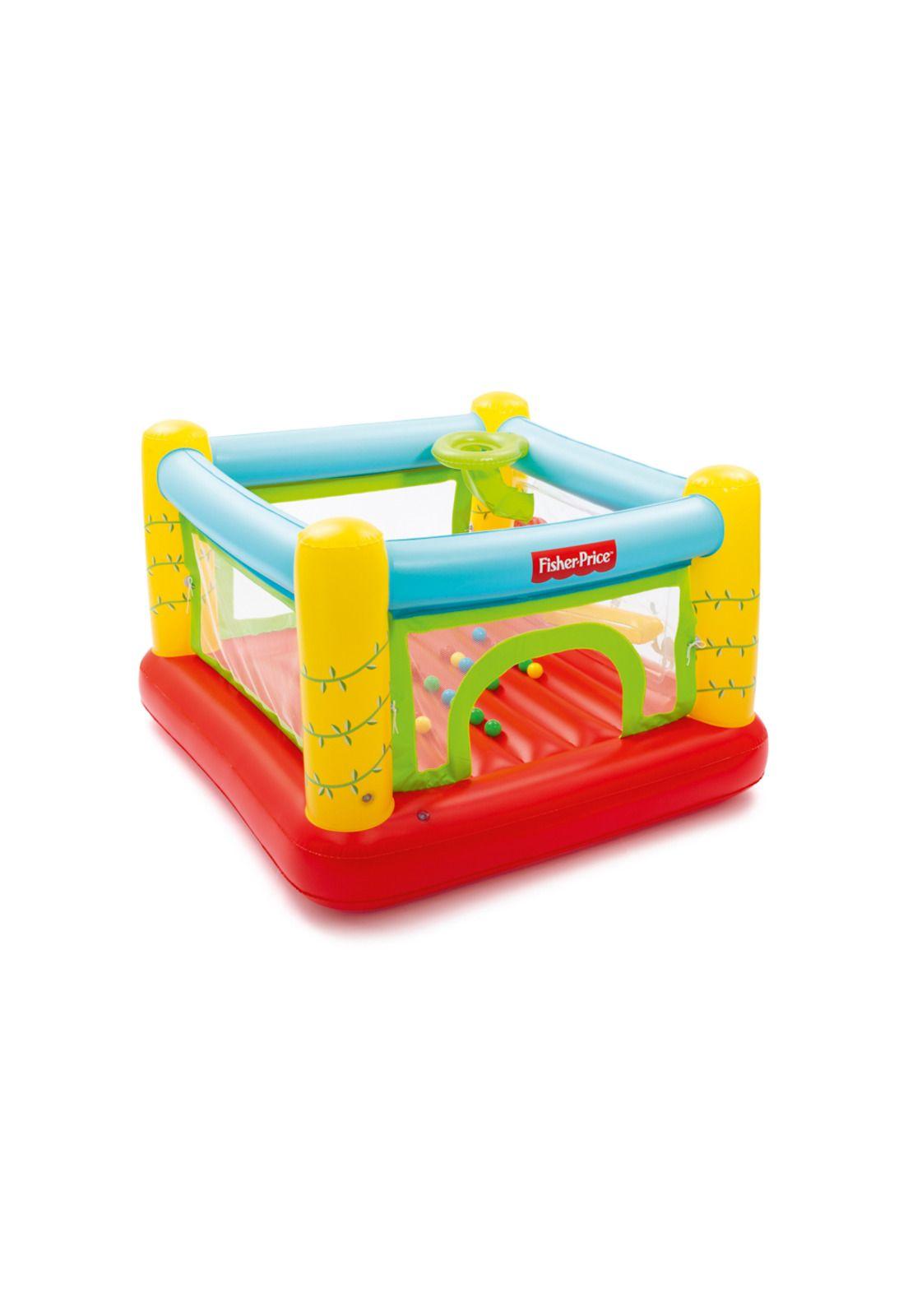 Castillo Saltador Inflable Con Pelotas Fisher Price 1.75X1.73X1.14M-0
