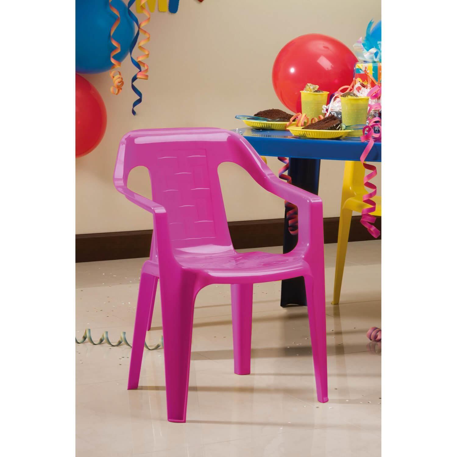 Silla Infantil rosado 38x37.5x53.5 cm Rimax-3
