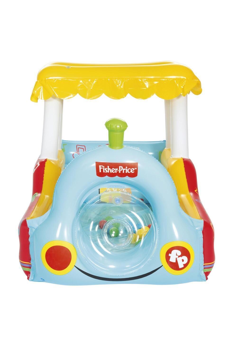 Avion Inflable Piscina Con Pelotas Fisher Price 132X94X89Cms-2