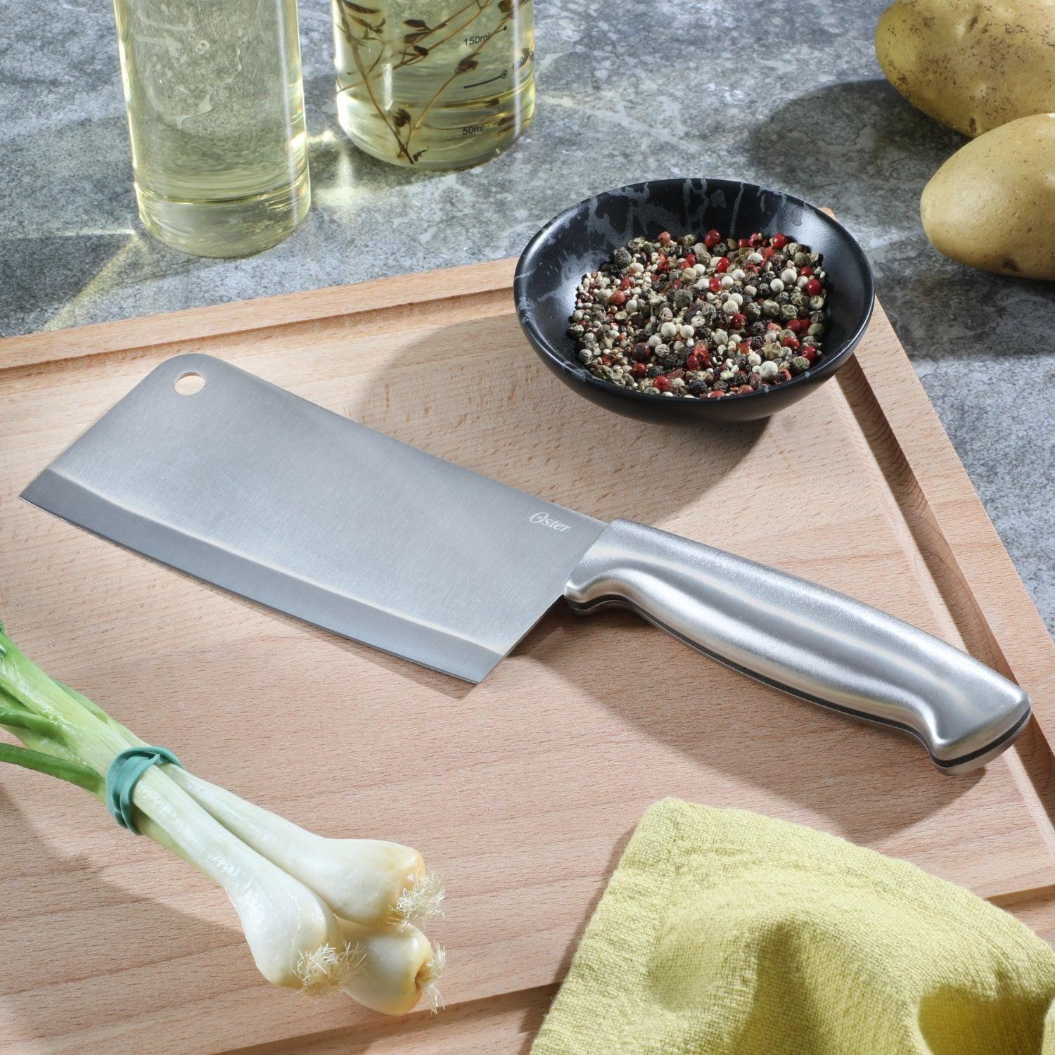 Cuchillo Machete acero inoxidable 15 cm Baldwyn Oster-4