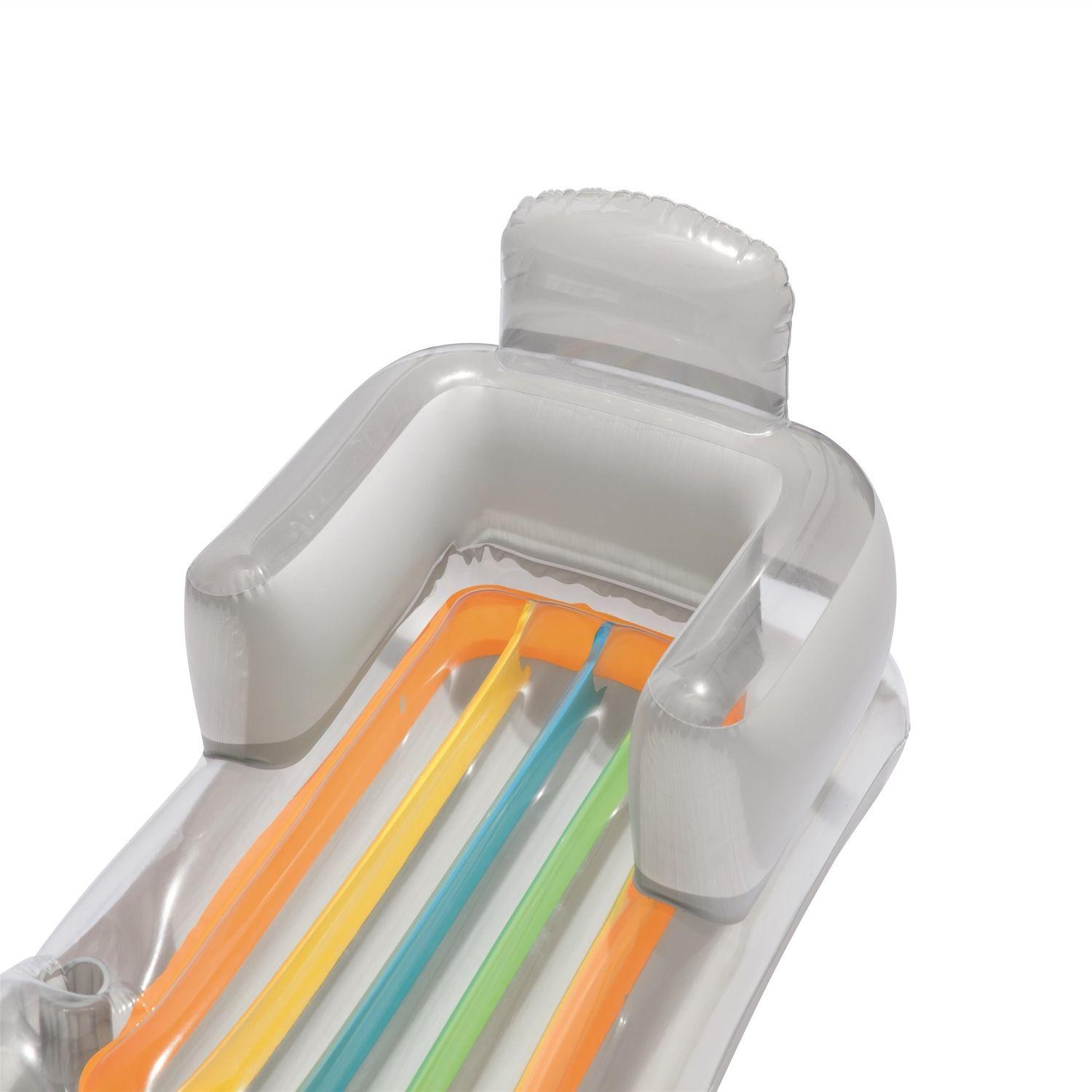 Colchoneta Inflable Fashion Con Respaldo Y Apoya Brazo 161X83Cm Bestway-3