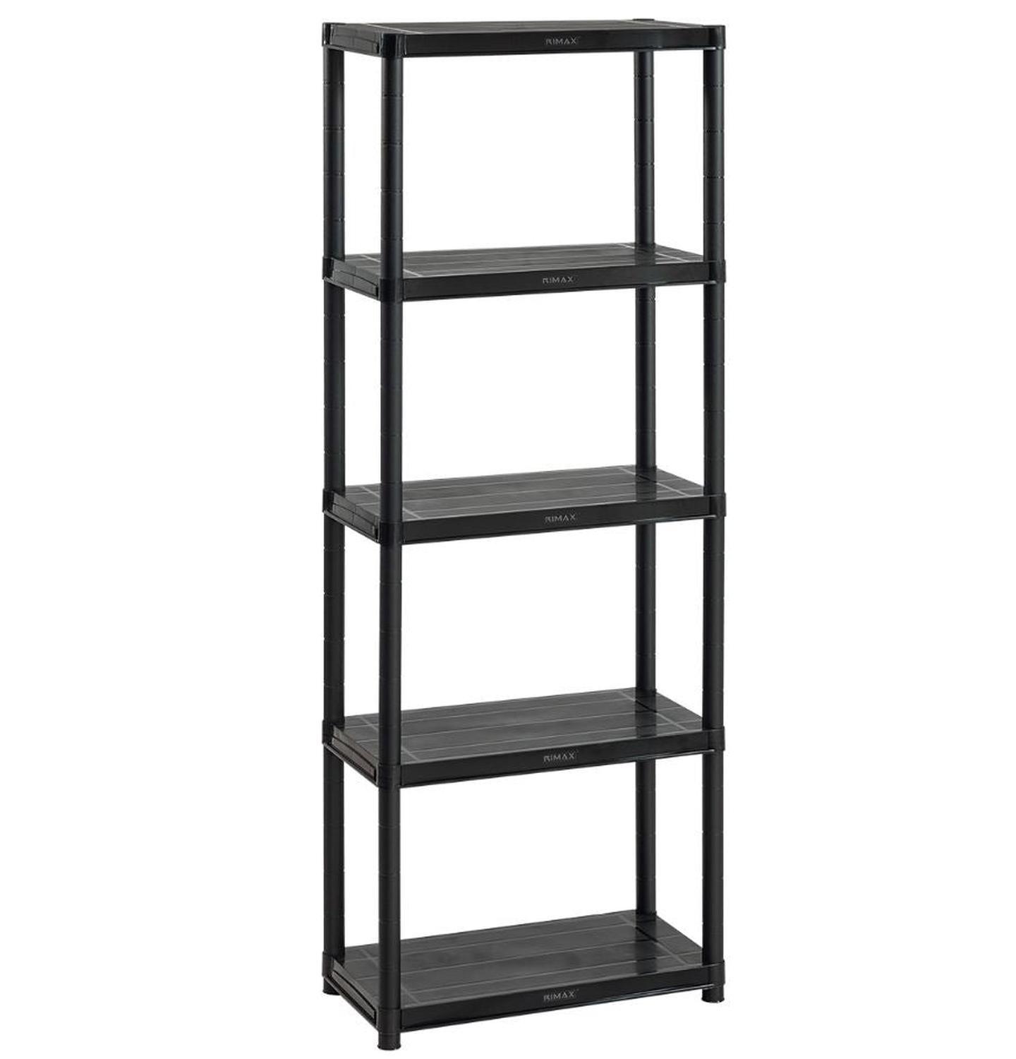 Estante Repisa Rack plastico 5 Niveles 61x30x170cm Rimax-0