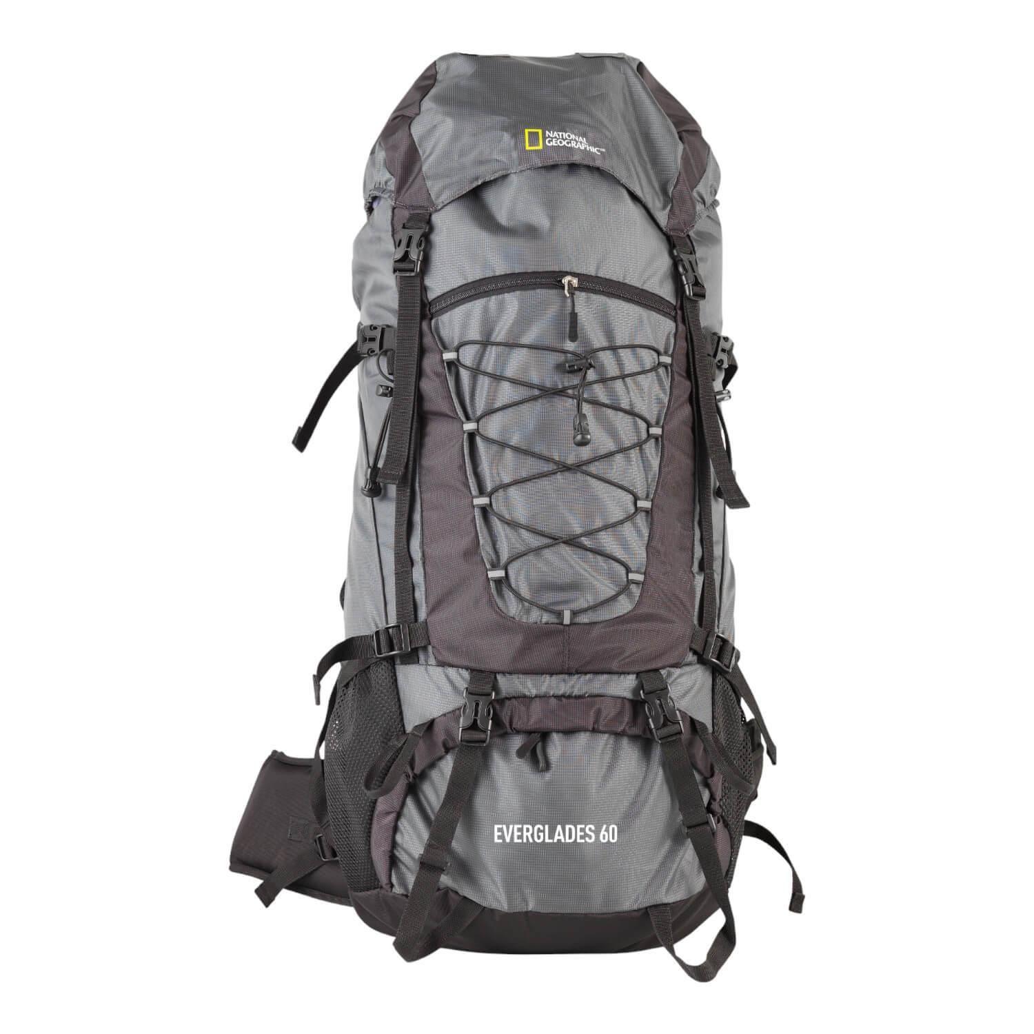 Mochila Camping Everglades 60Litros Gris National Geographic-2