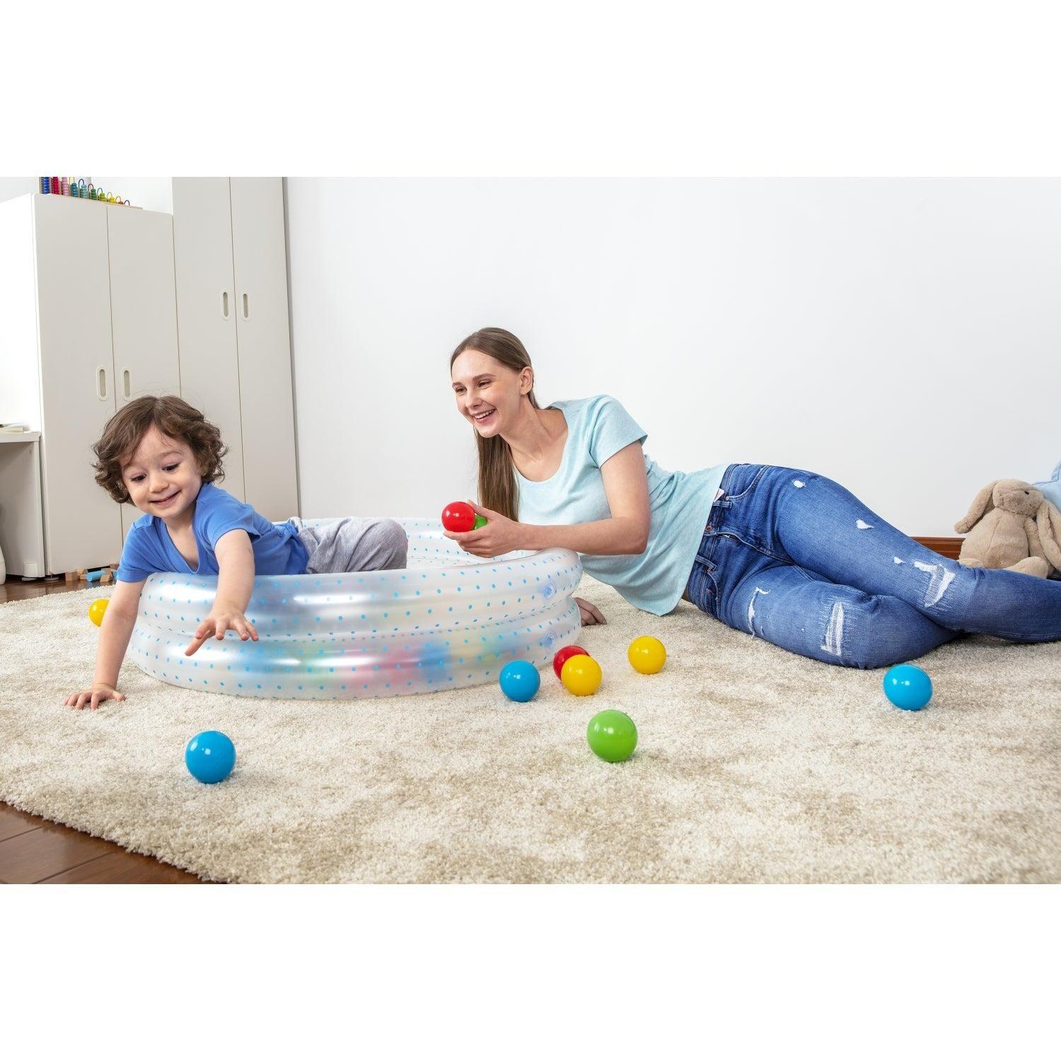 Piscina Inflable con Pelotas Splash & Play 91X20 Cms Bestway-3