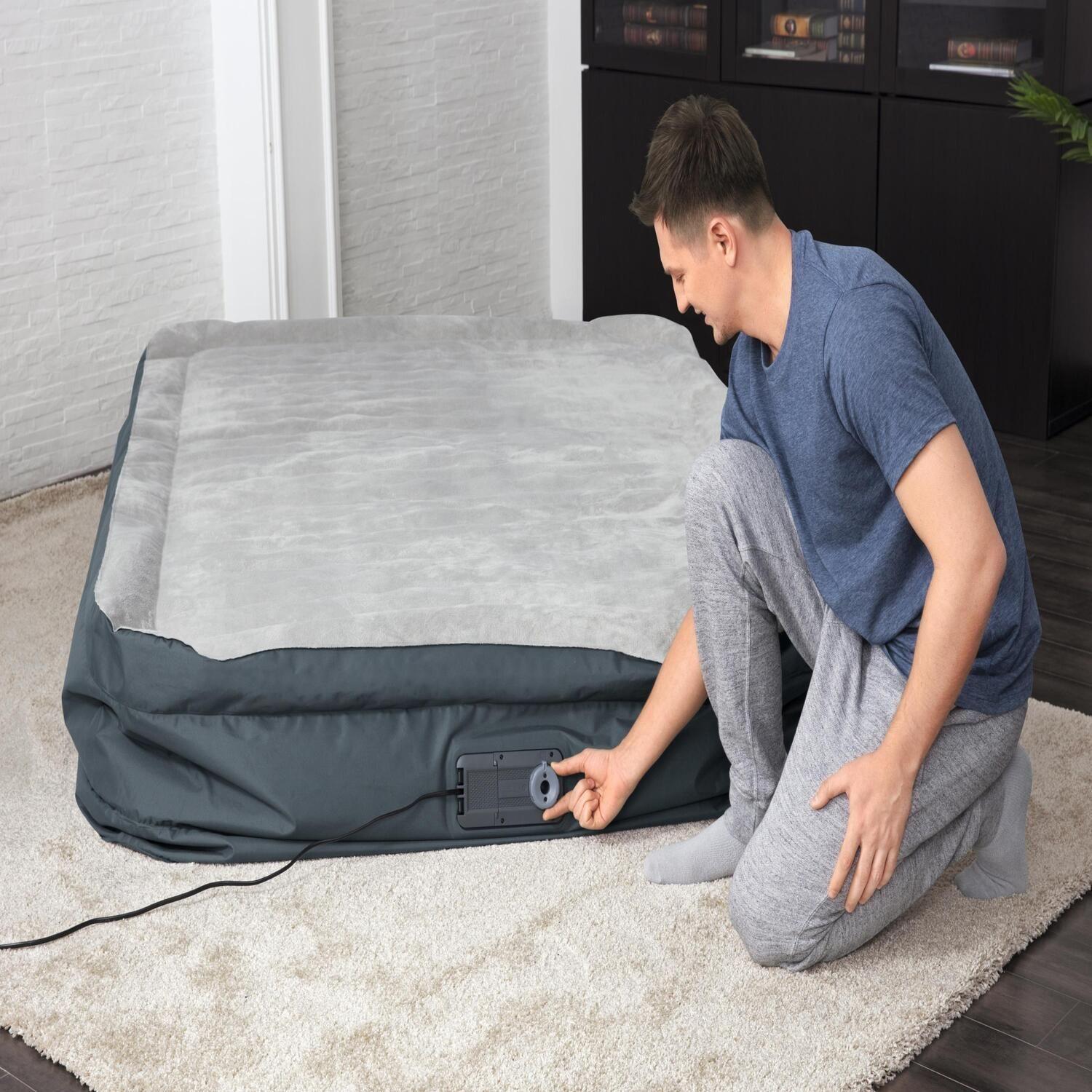 Colchón Inflable Eléctrico Queen Fortech 203X152X46 Bestway-4