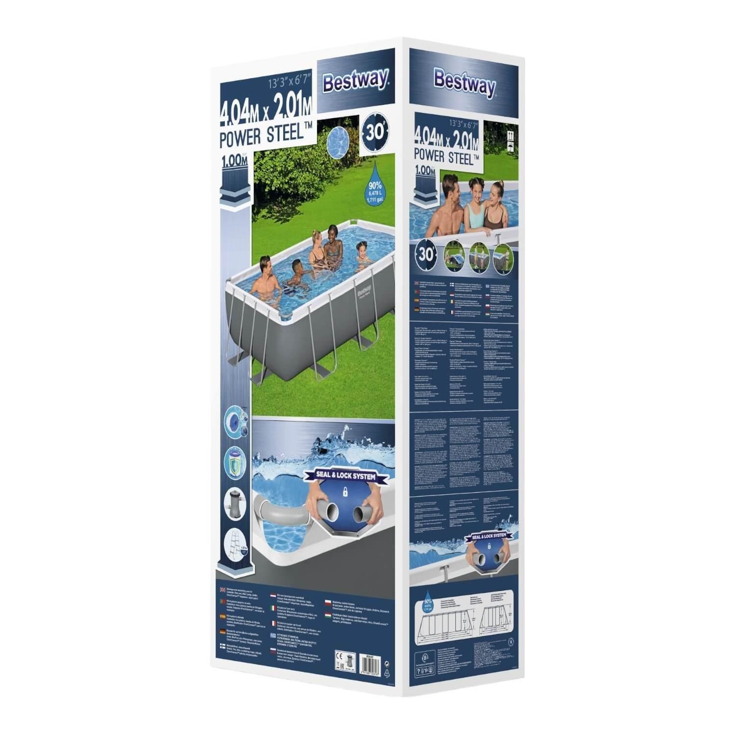 Piscina Bestway Rectangular Filtro+Accesorio 4.04X2.01X1.00M-3