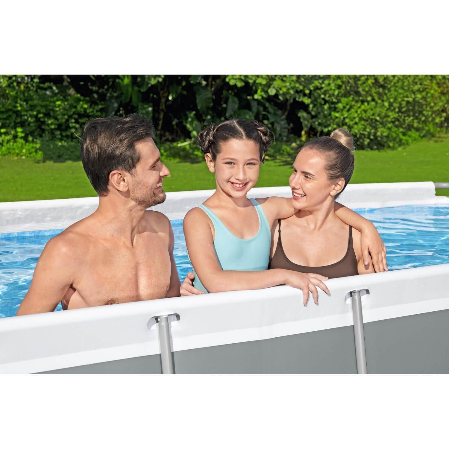 Piscina Bestway Rectangular Filtro+Accesorio 4.04X2.01X1.00M-8