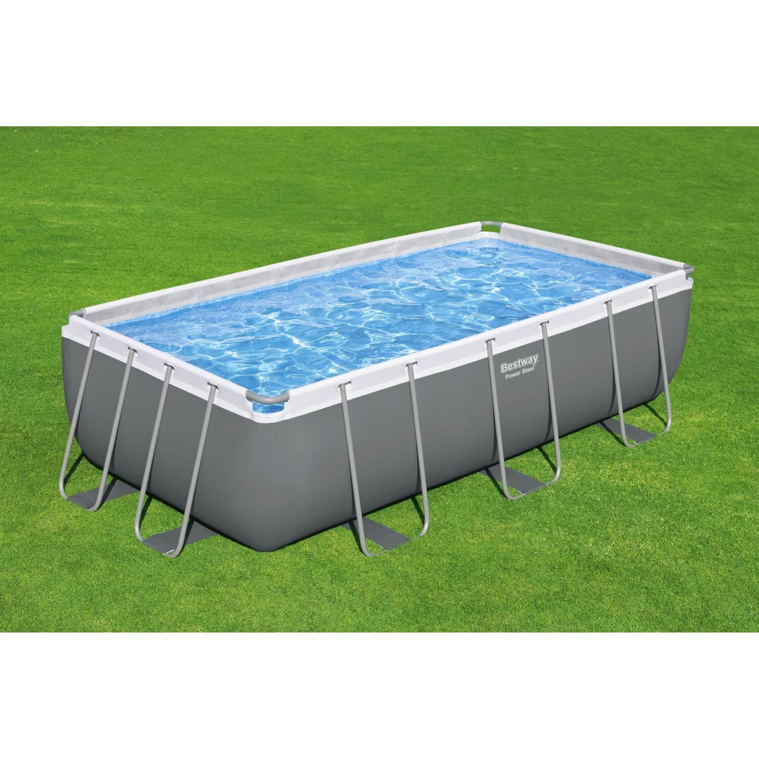 Piscina Bestway Rectangular Filtro+Accesorio 4.04X2.01X1.00M-9
