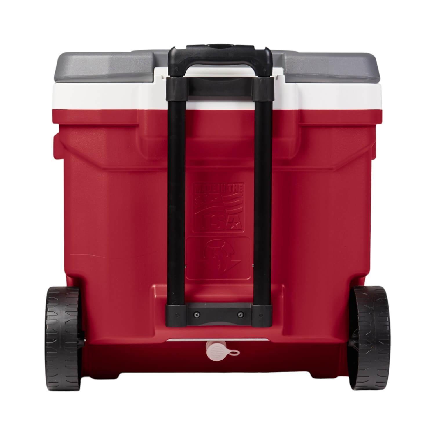 Cooler Nevera Hielera Latitude Ruedas Rojo 57 Litros Igloo-2