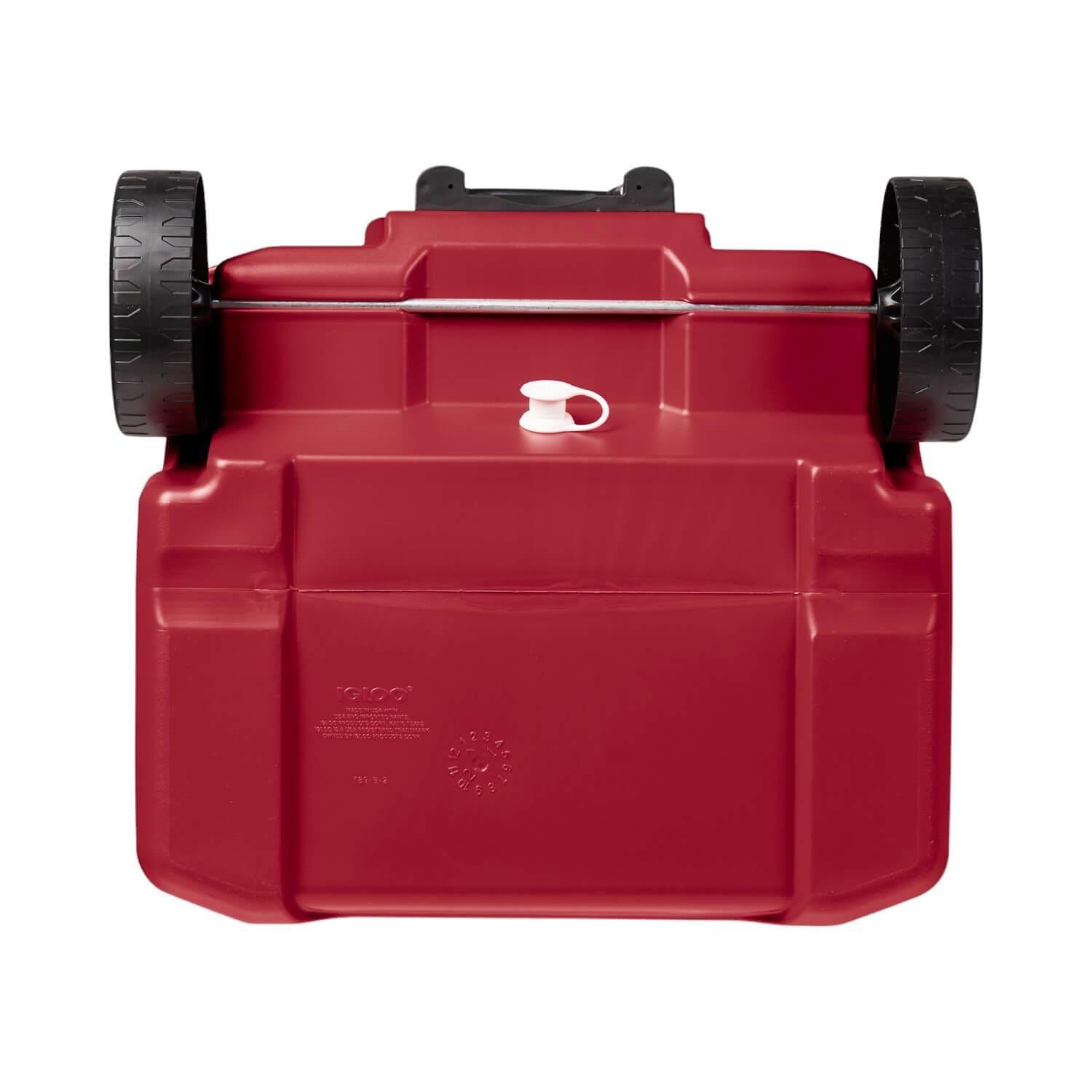 Cooler Nevera Hielera Latitude Ruedas Rojo 57 Litros Igloo-3