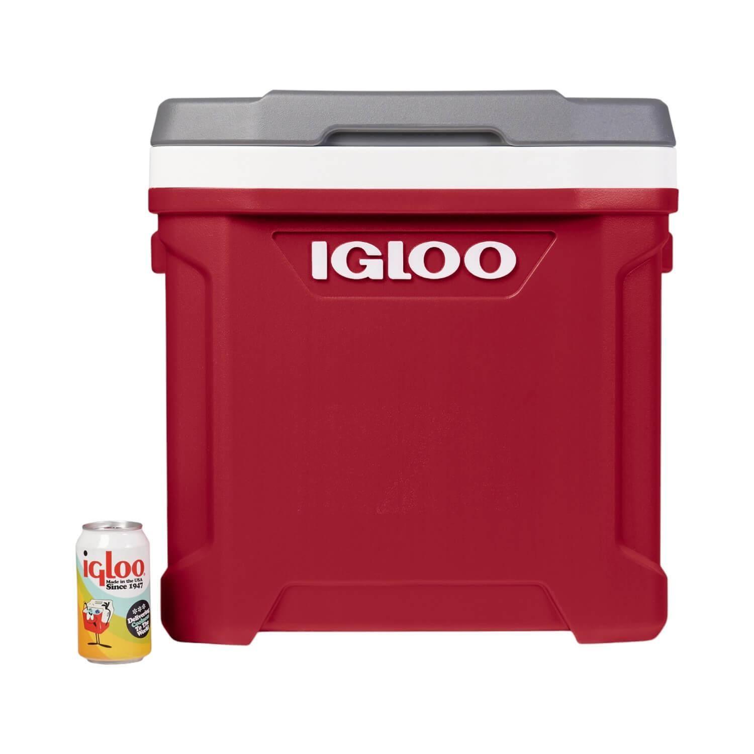 Cooler Nevera Hielera Latitude Ruedas Rojo 57 Litros Igloo-8