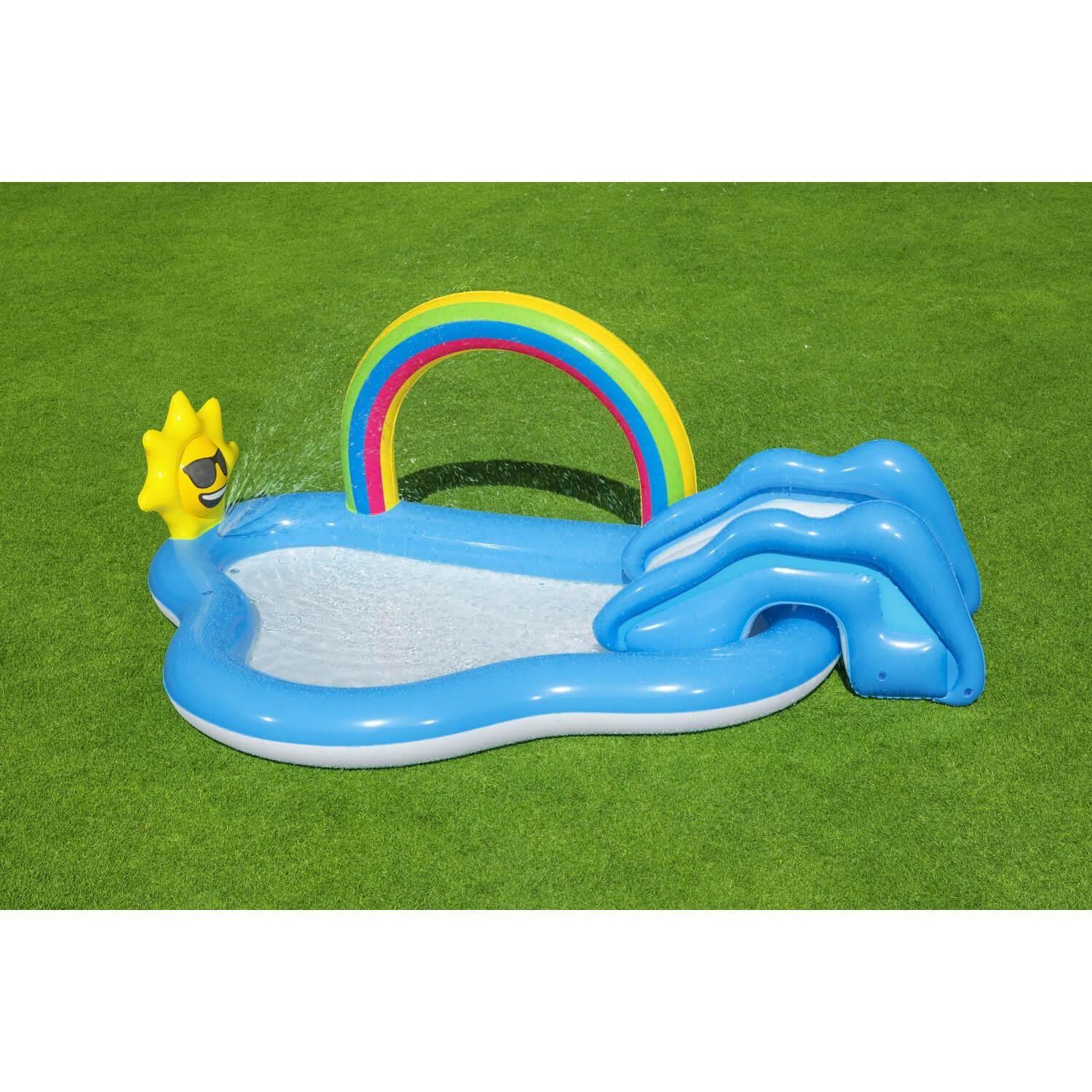 Piscina Y Juegos Inflable Arcoiris 2.57Mx1.45Mx91Cms Bestway-3