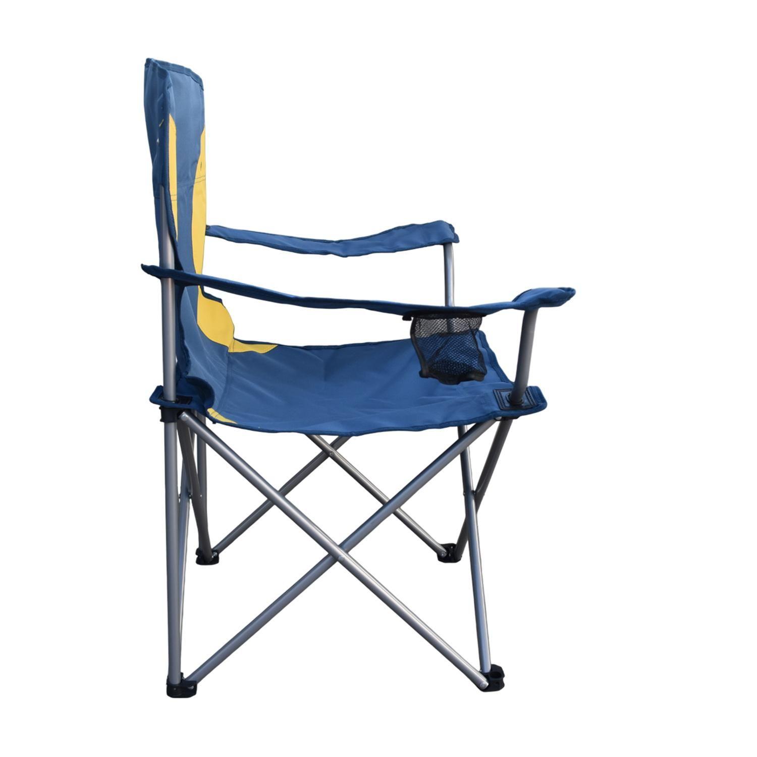 Silla Plegable Camping Acolchada Denver Azul Natgeo-4